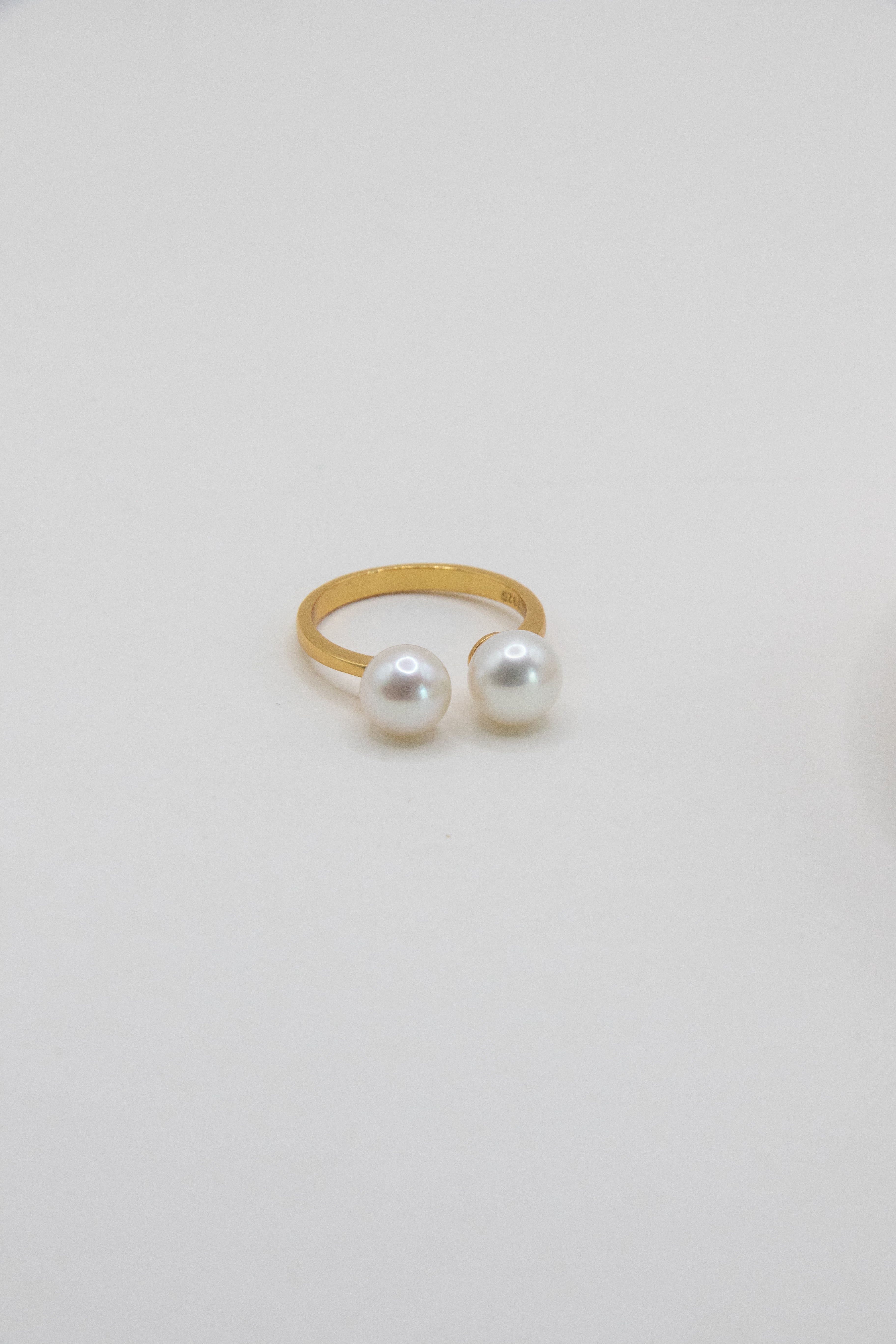 Double Pearls-White