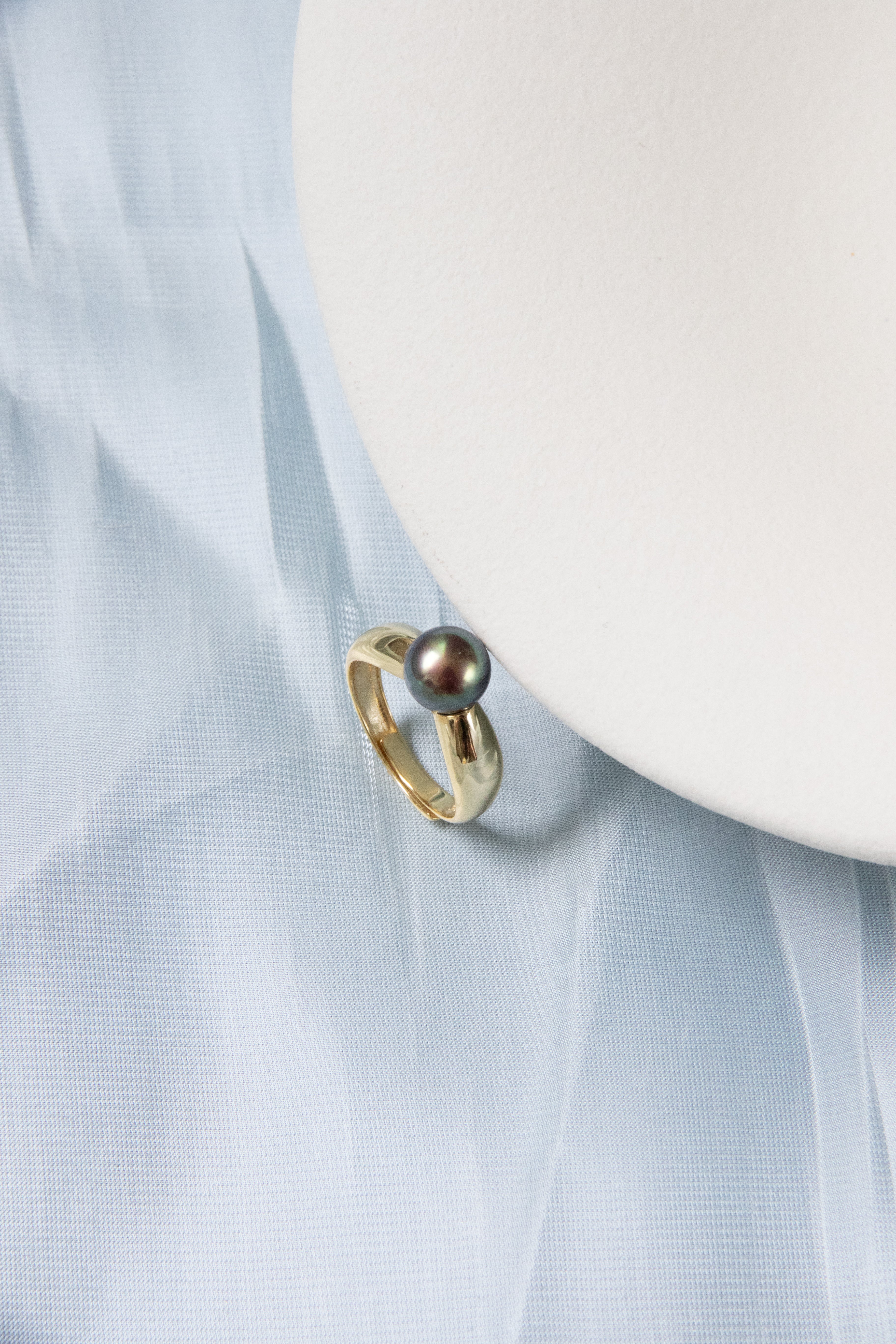 The magic pool hidden in forest -TOP excellent rice pearl ring of the year