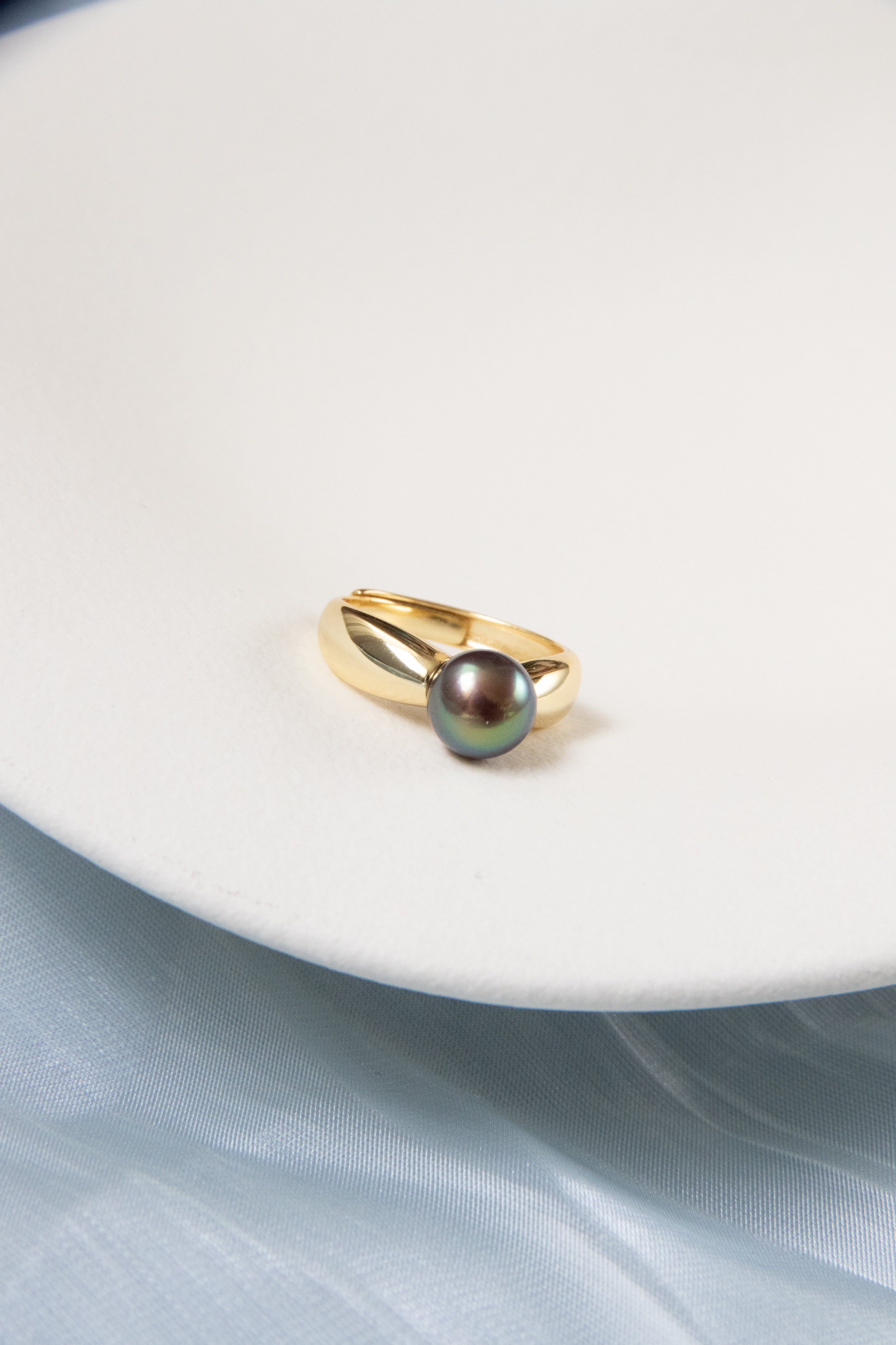 The magic pool hidden in forest -TOP excellent rice pearl ring of the year
