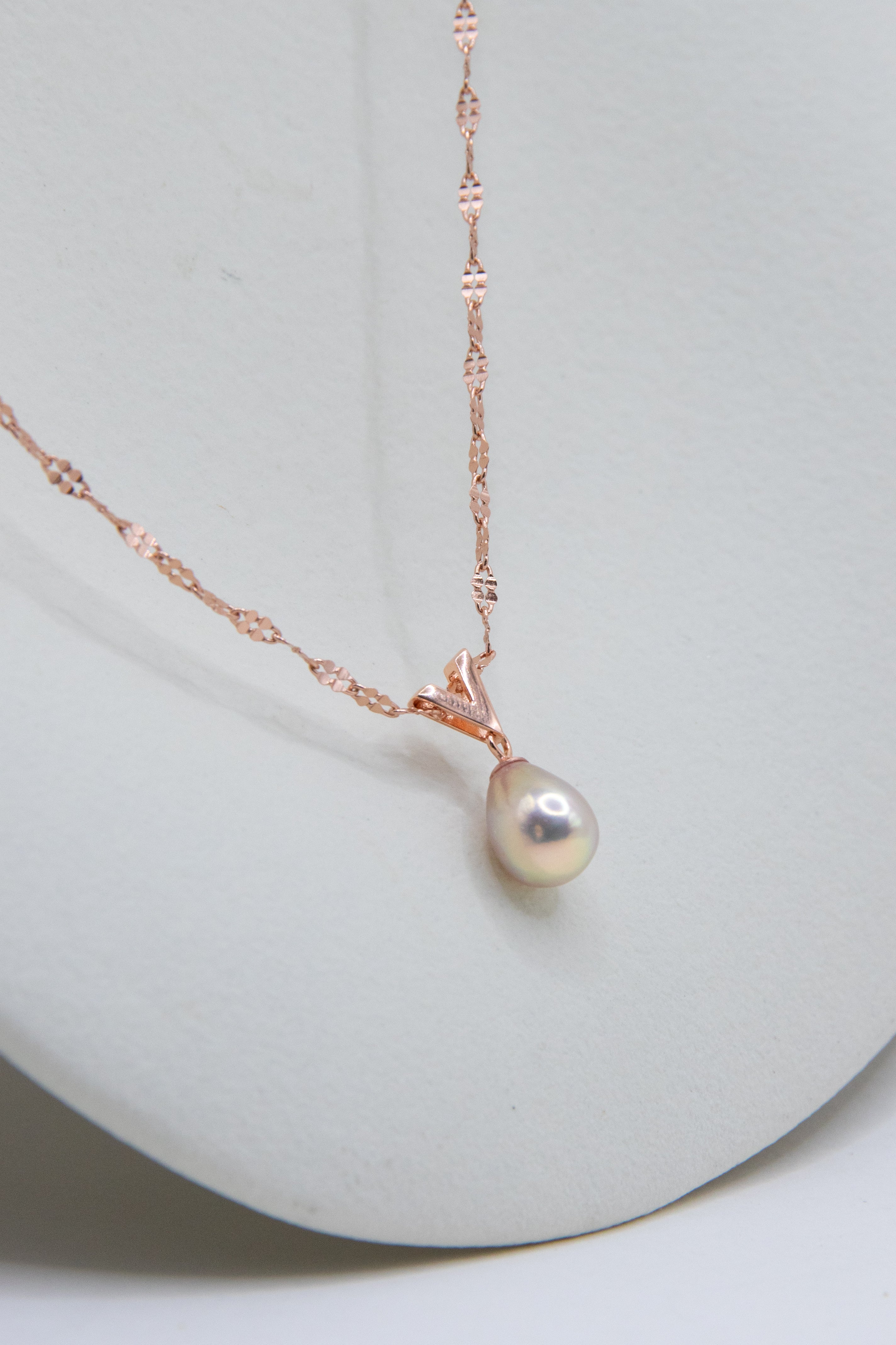 excellent level drop pearl-rosegold Nr.2
