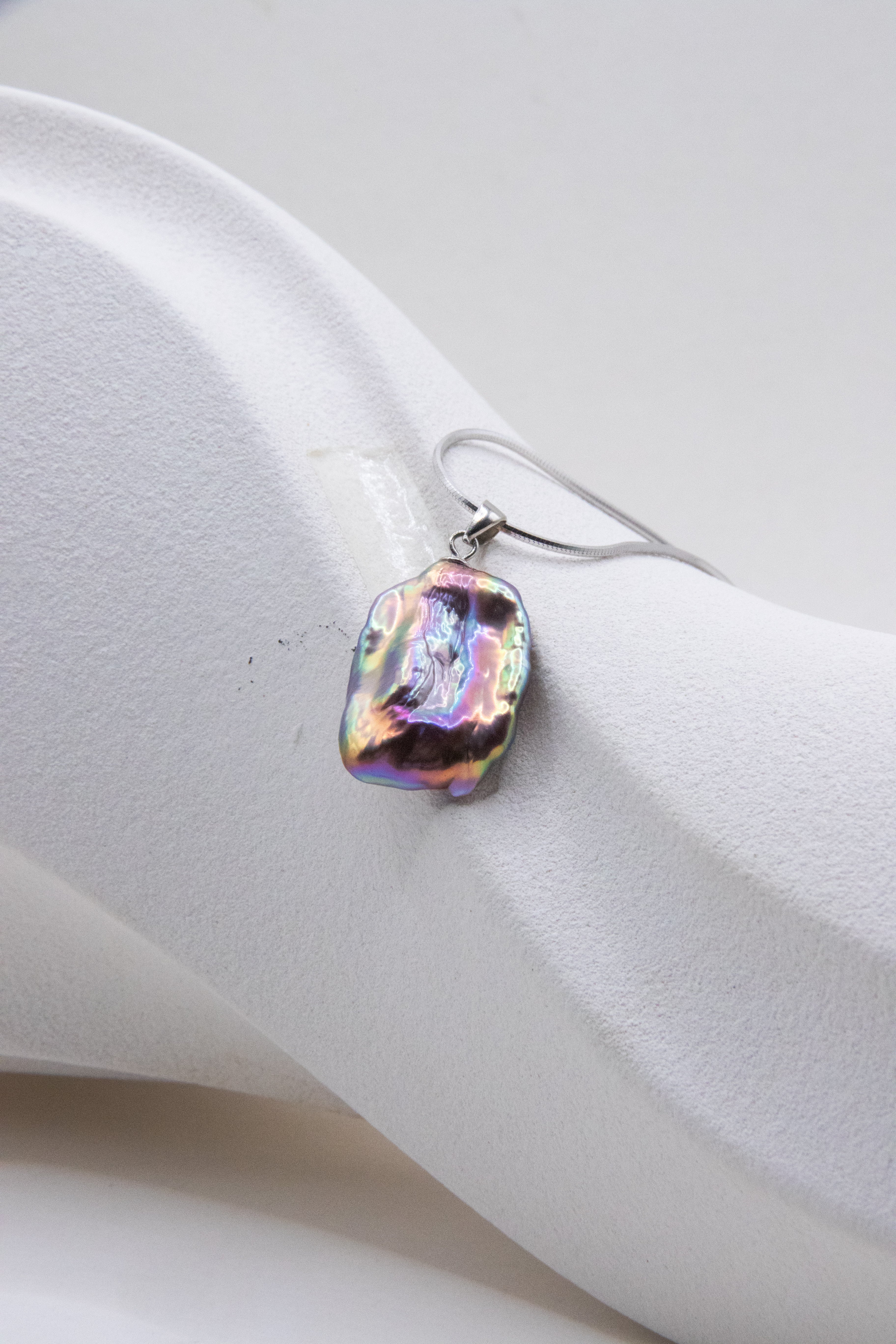 colorful fantasy-The collection level flawless freshwater seedless big petal pearl set