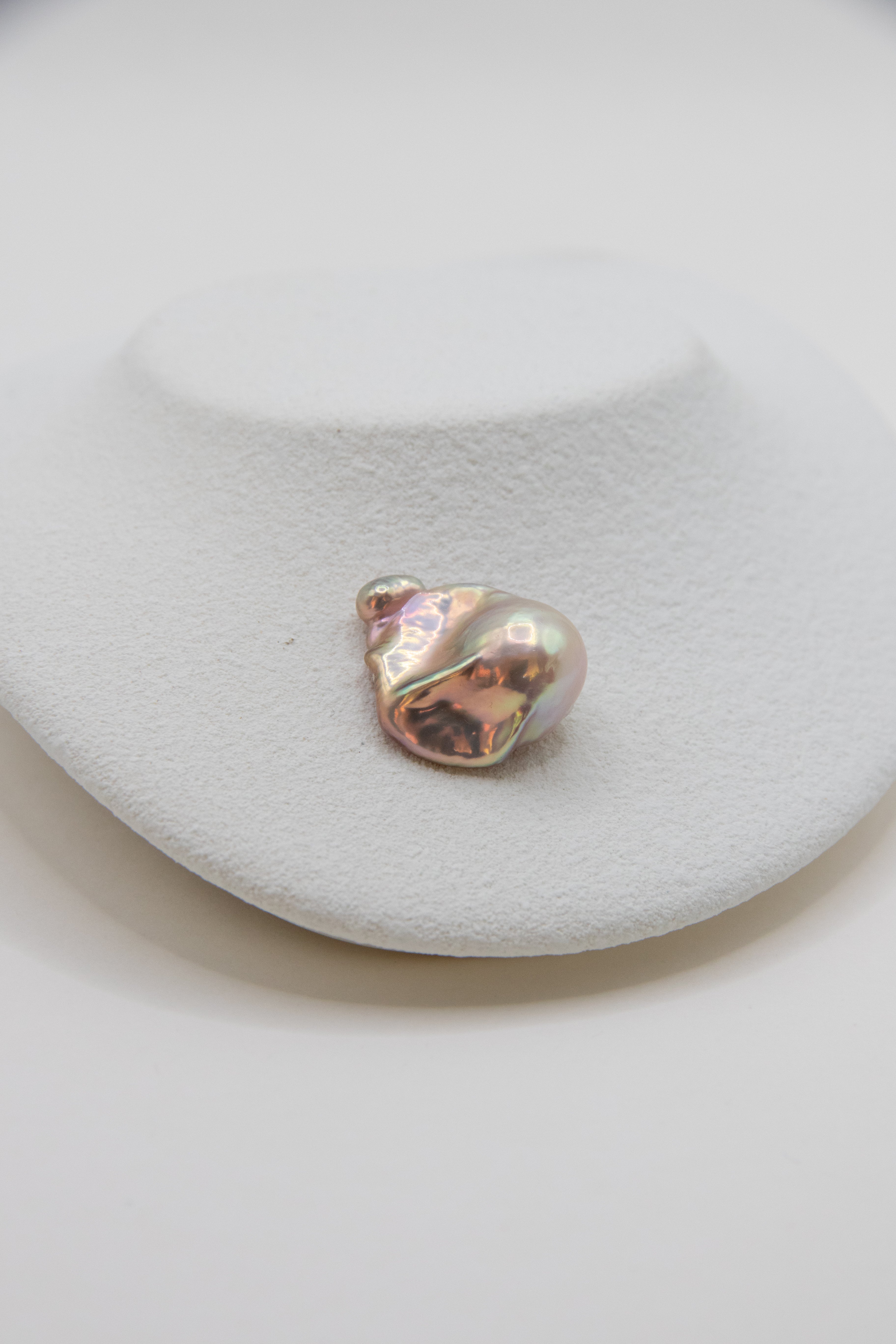 Golden Morning Mist-Excellent Golden Baroque Pendant (Nr.2)