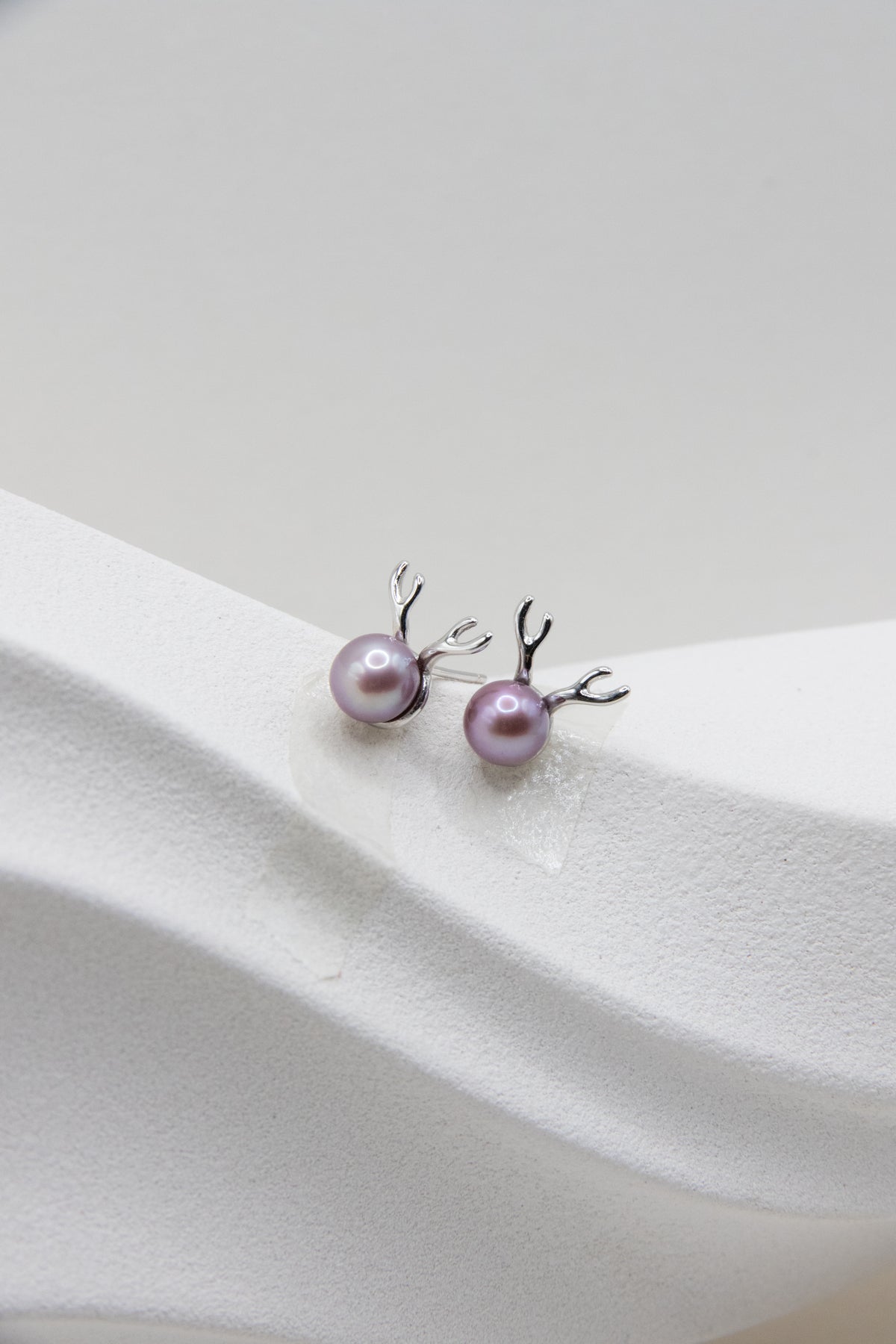 Reindeer Pearl Studs – Perfect for Christmas