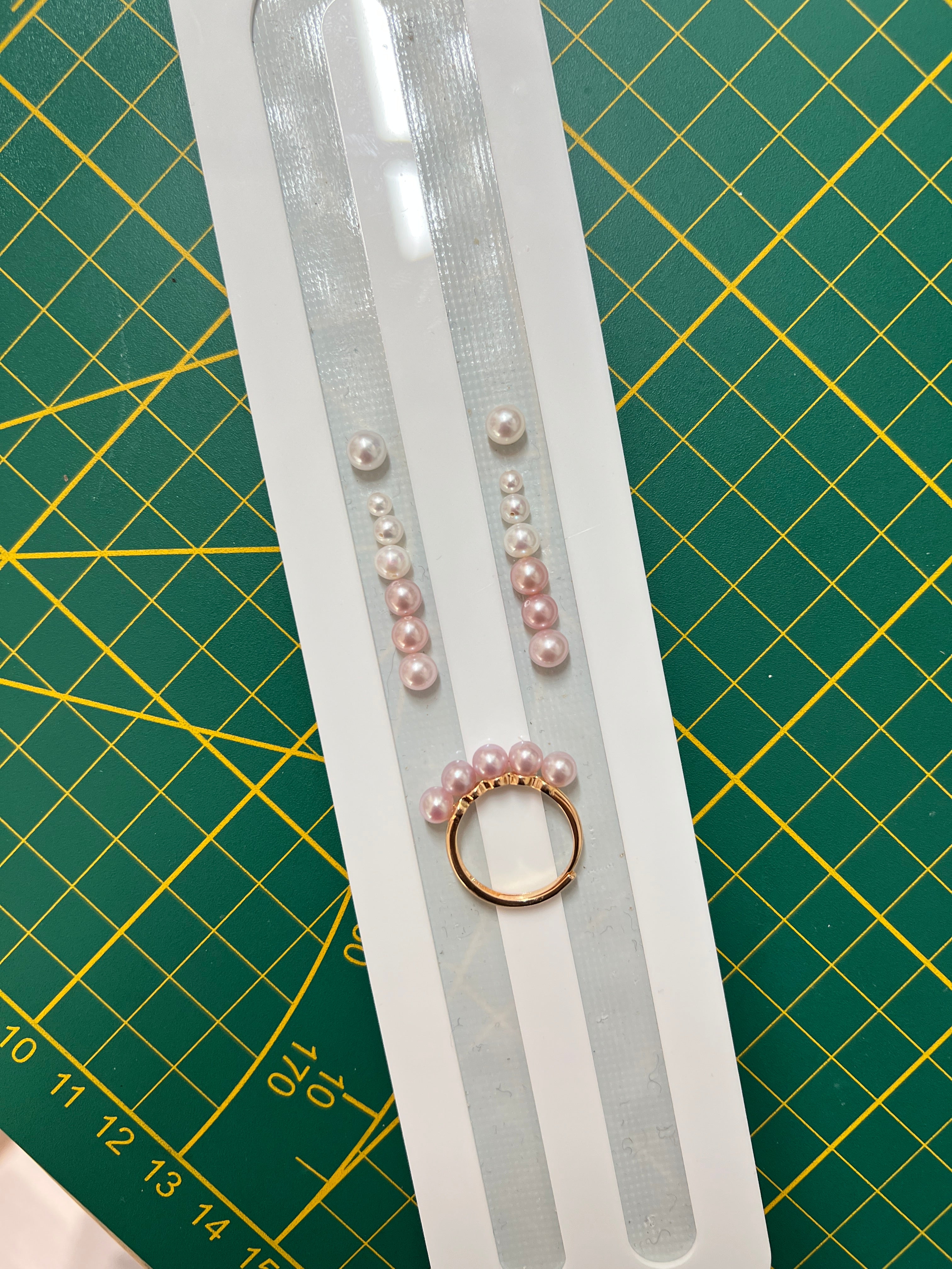 Special set for pink pearls