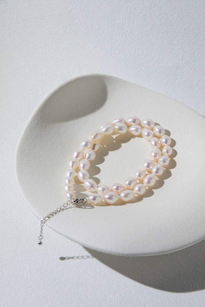 Beauty’s Tears — Natural Drop Freshwater Pearl Necklace