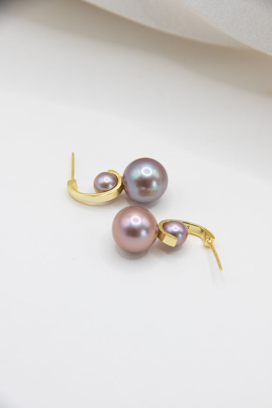 Big Contrast Mocca Pearls