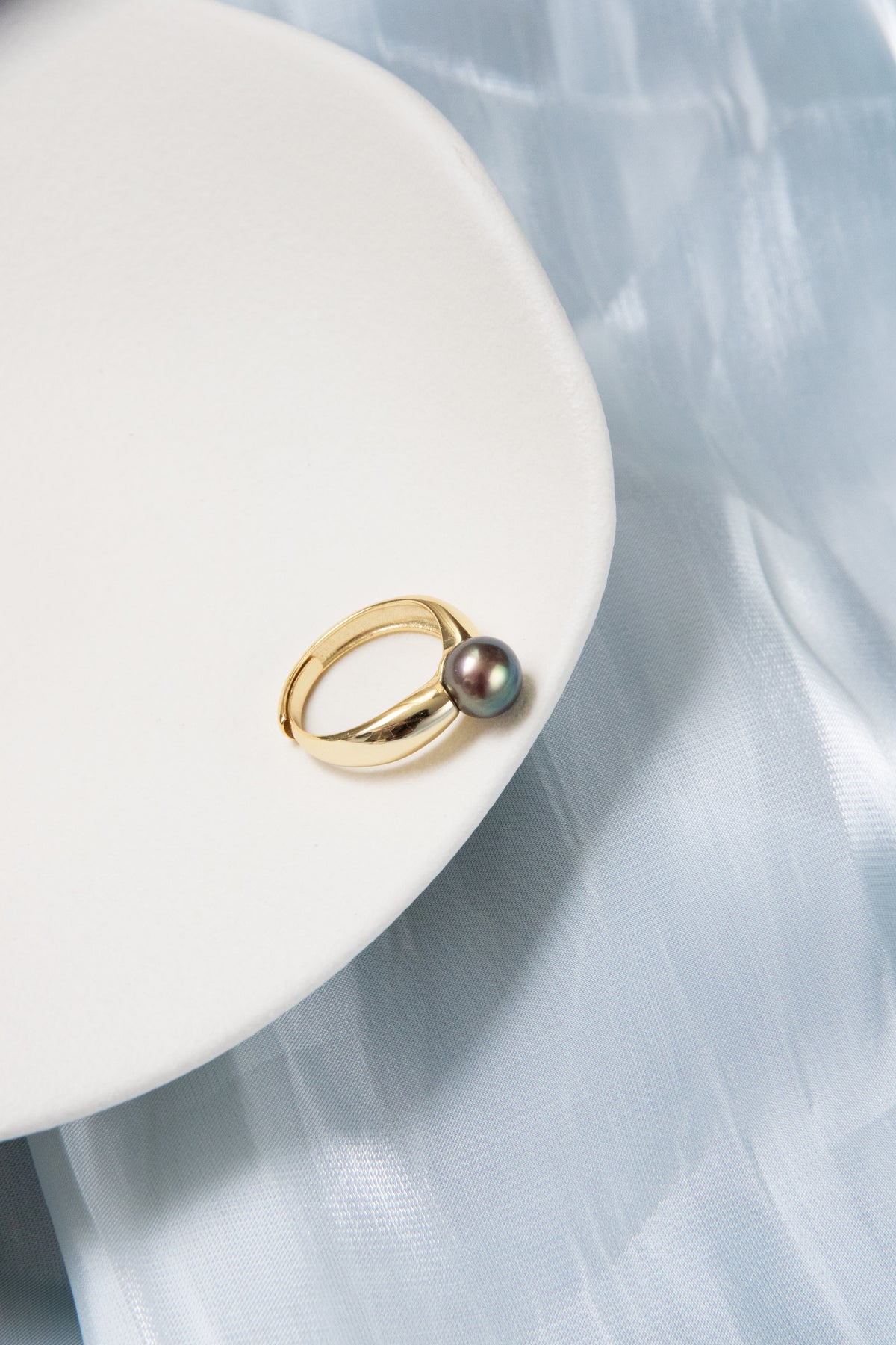 The magic pool hidden in forest -TOP excellent rice pearl ring of the year