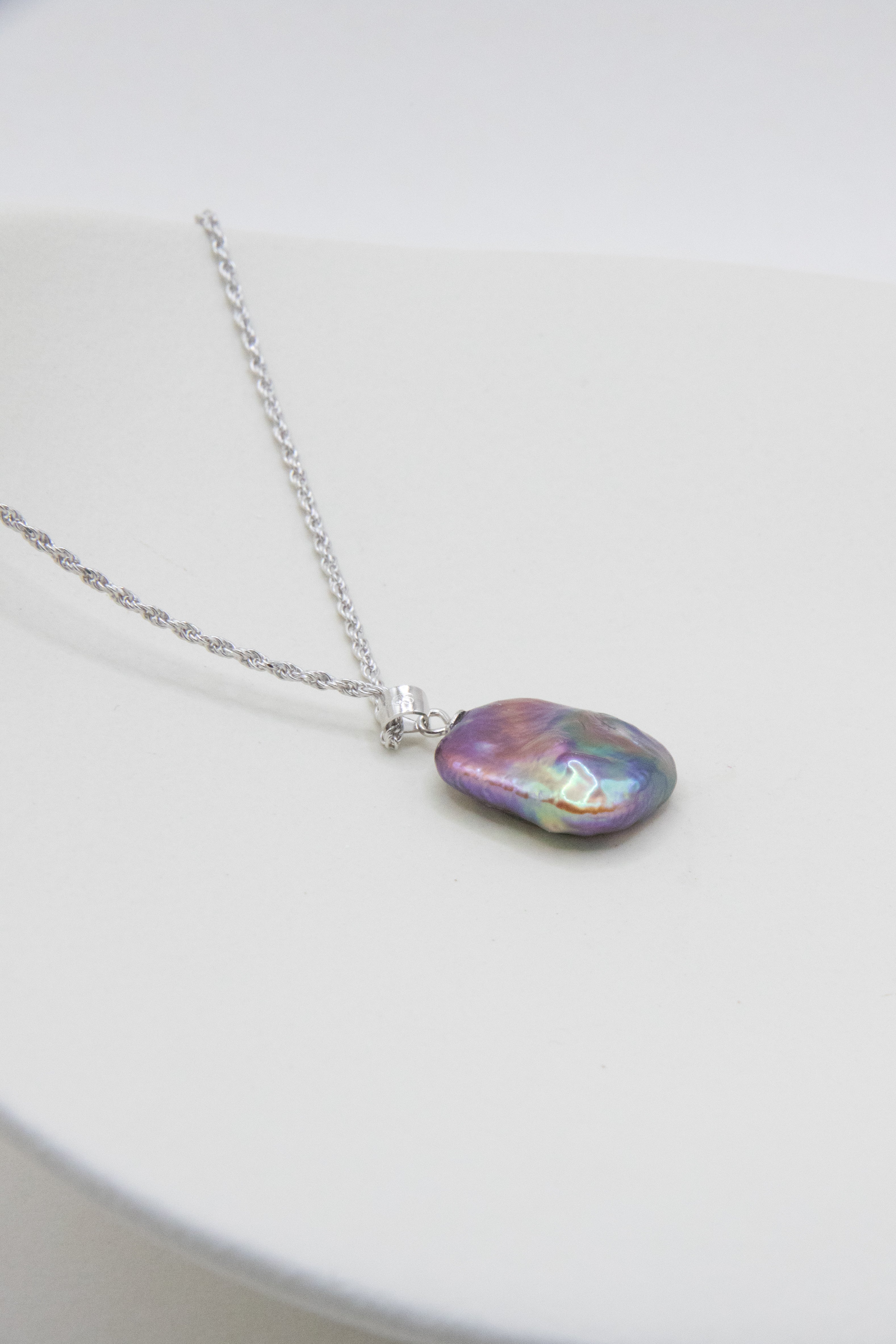 Excellent level square pearl set-The Charming Wine