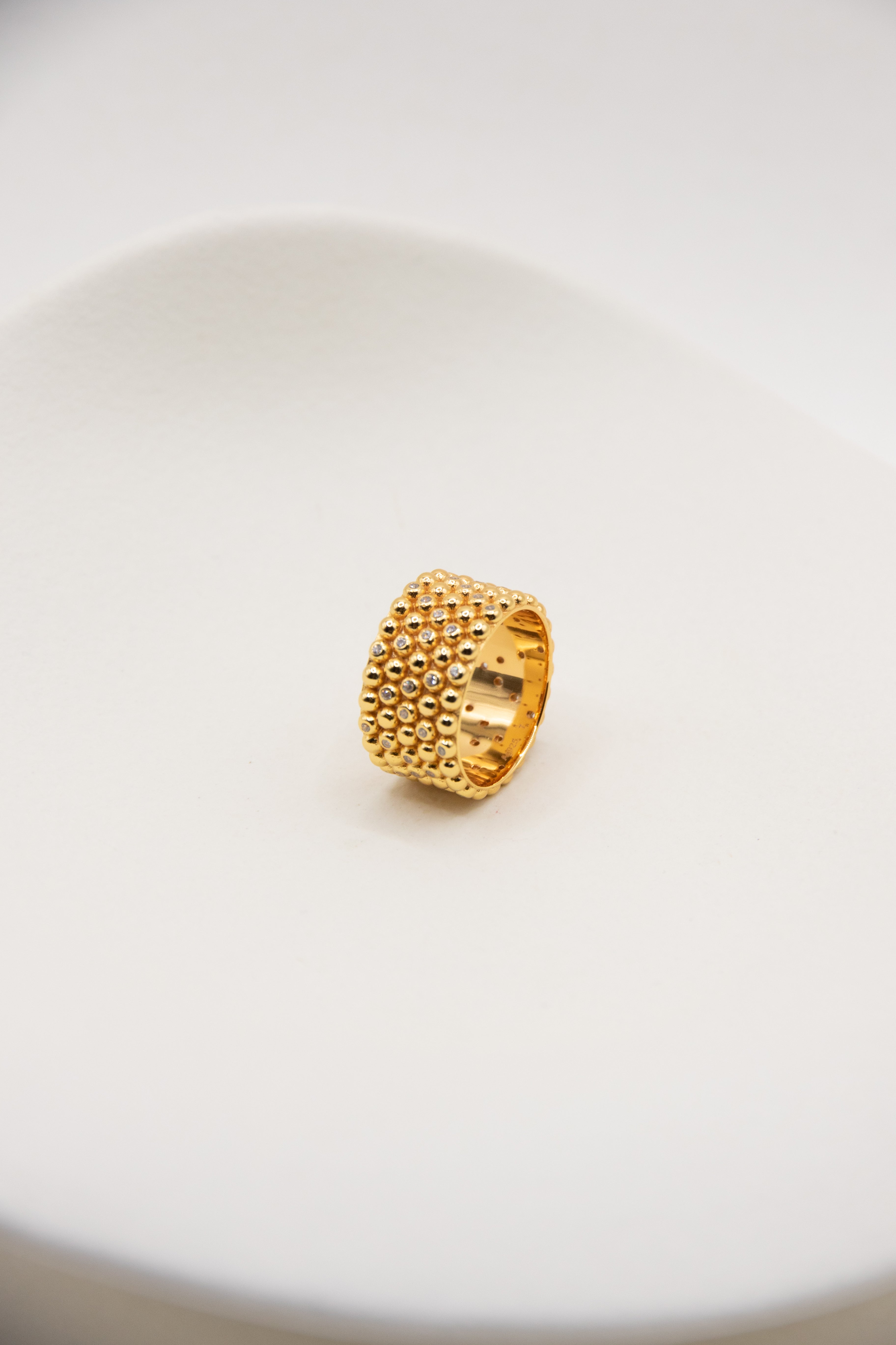 V-Ring with fancy beads.