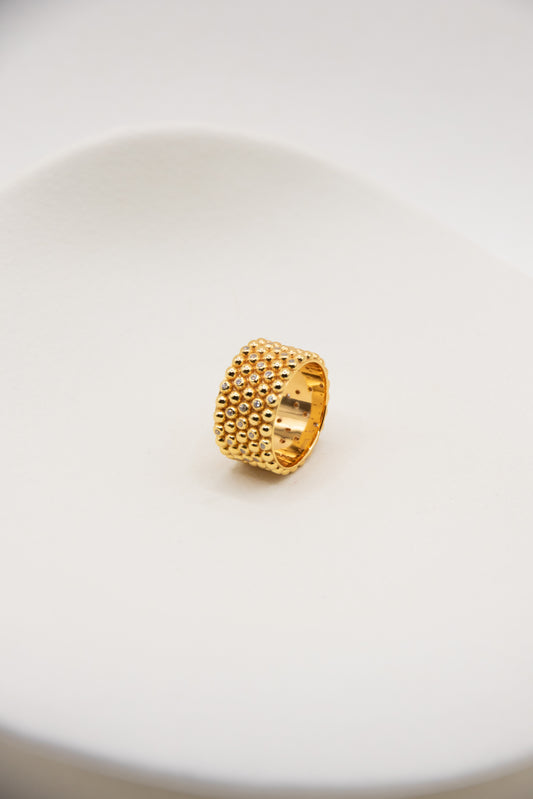 V-Ring with fancy beads.