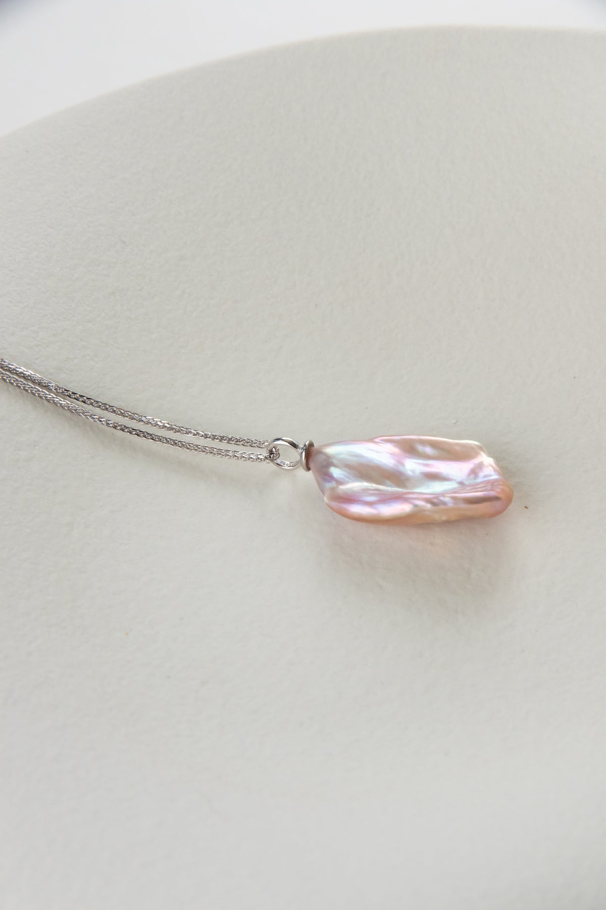 Pink petal pearl whole set -your gentle shield