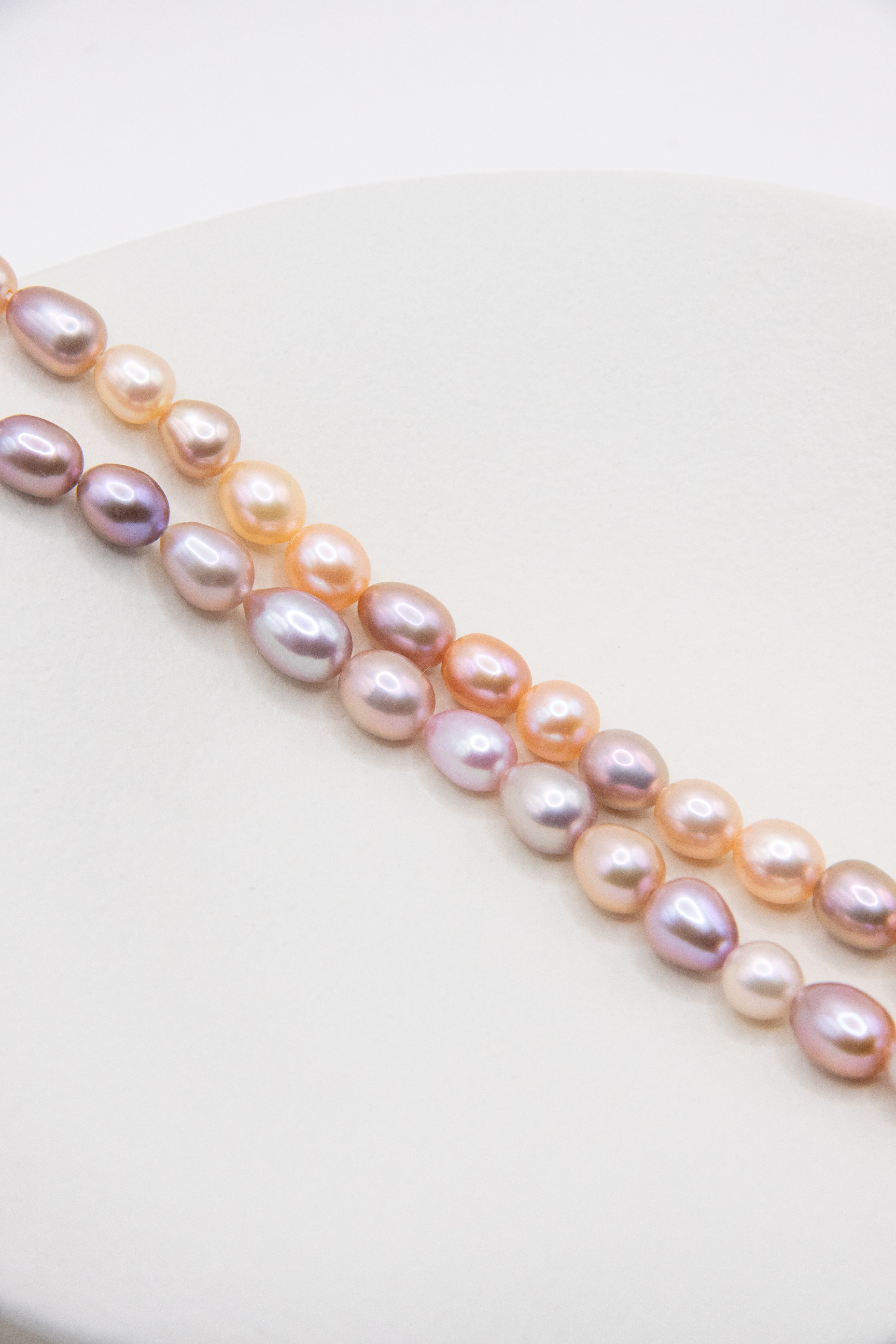 Excellent level seedless pearls bracelet