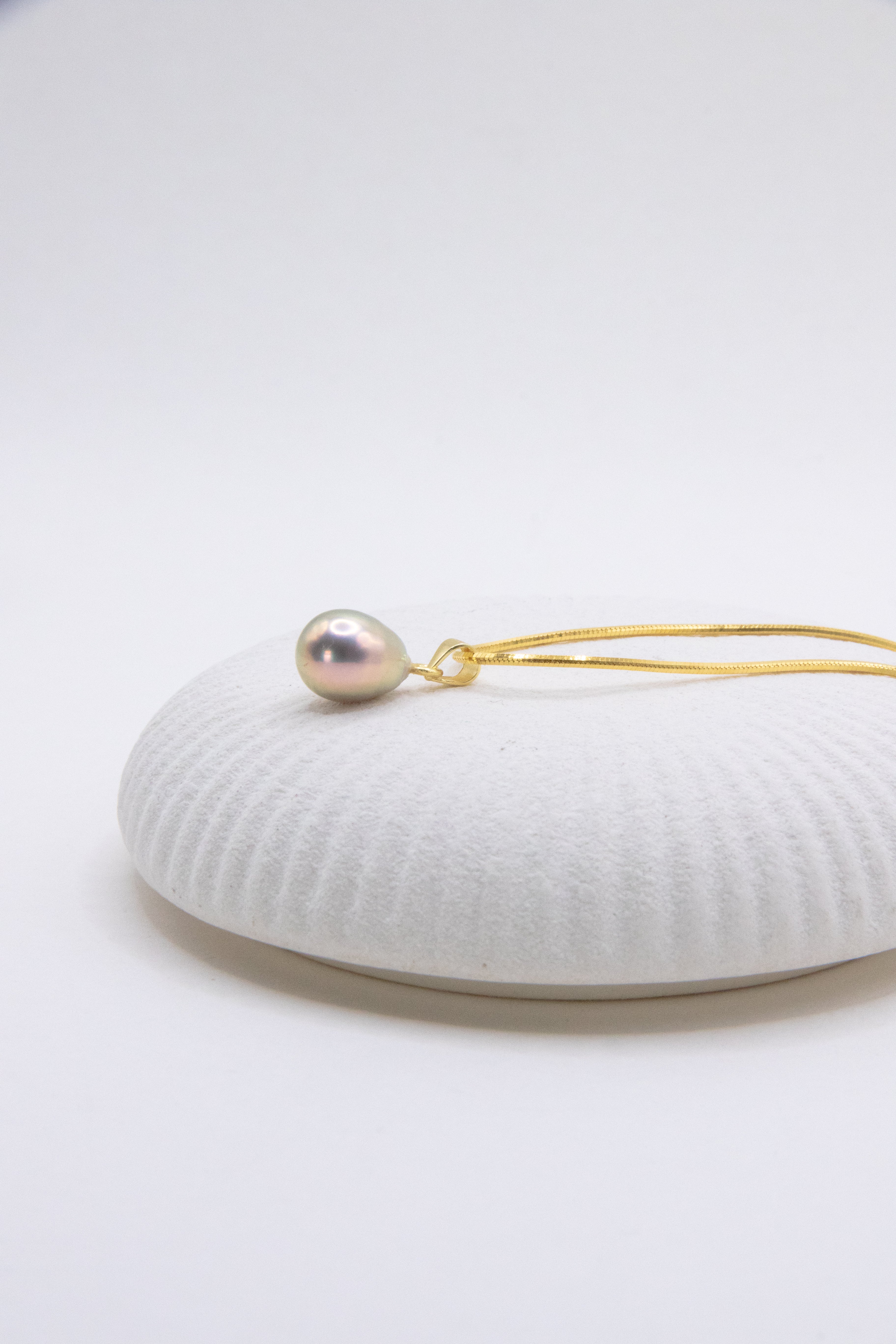 excellent level drop pearl-Modern style-Golden Green
