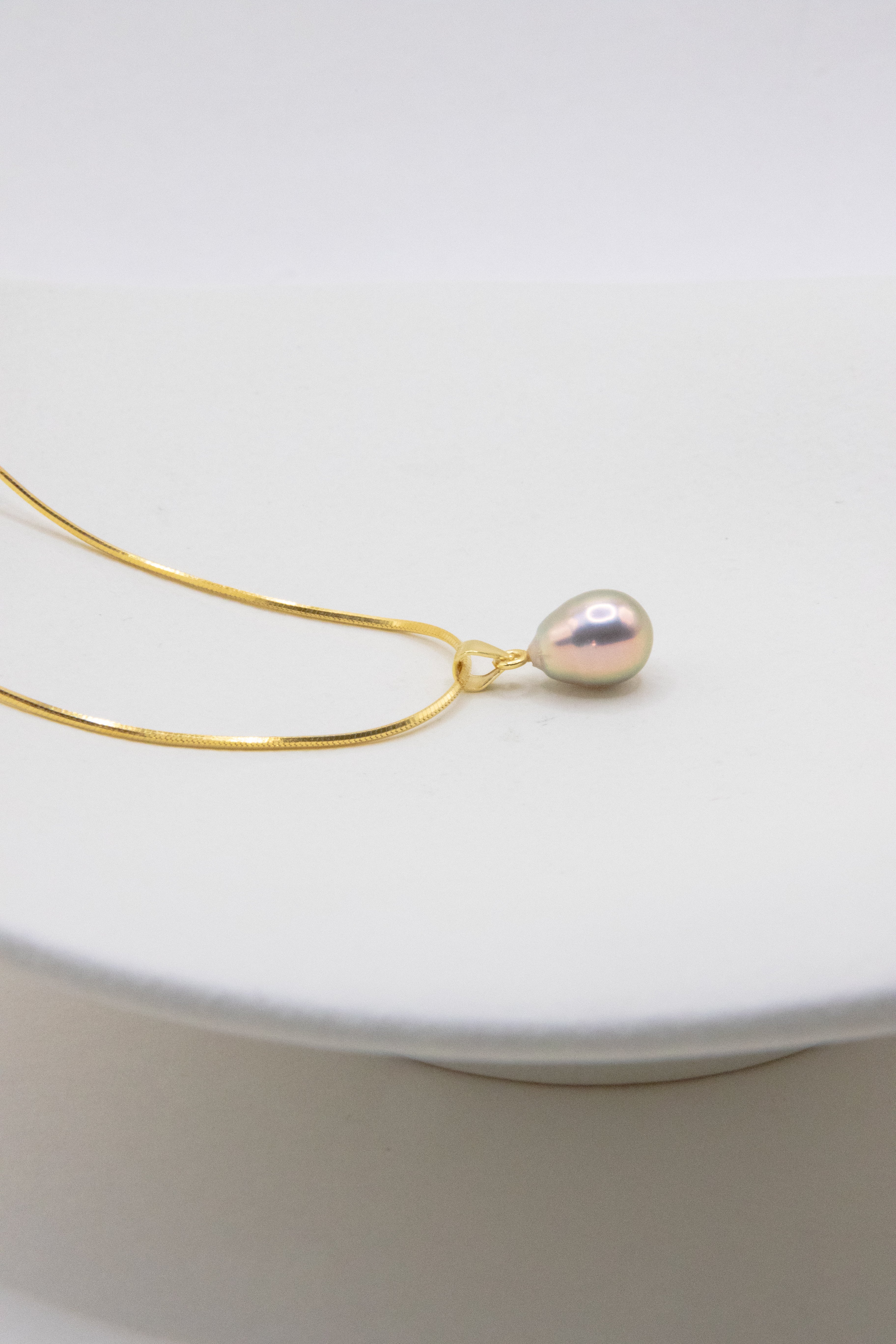 excellent level drop pearl-Modern style-Golden Green