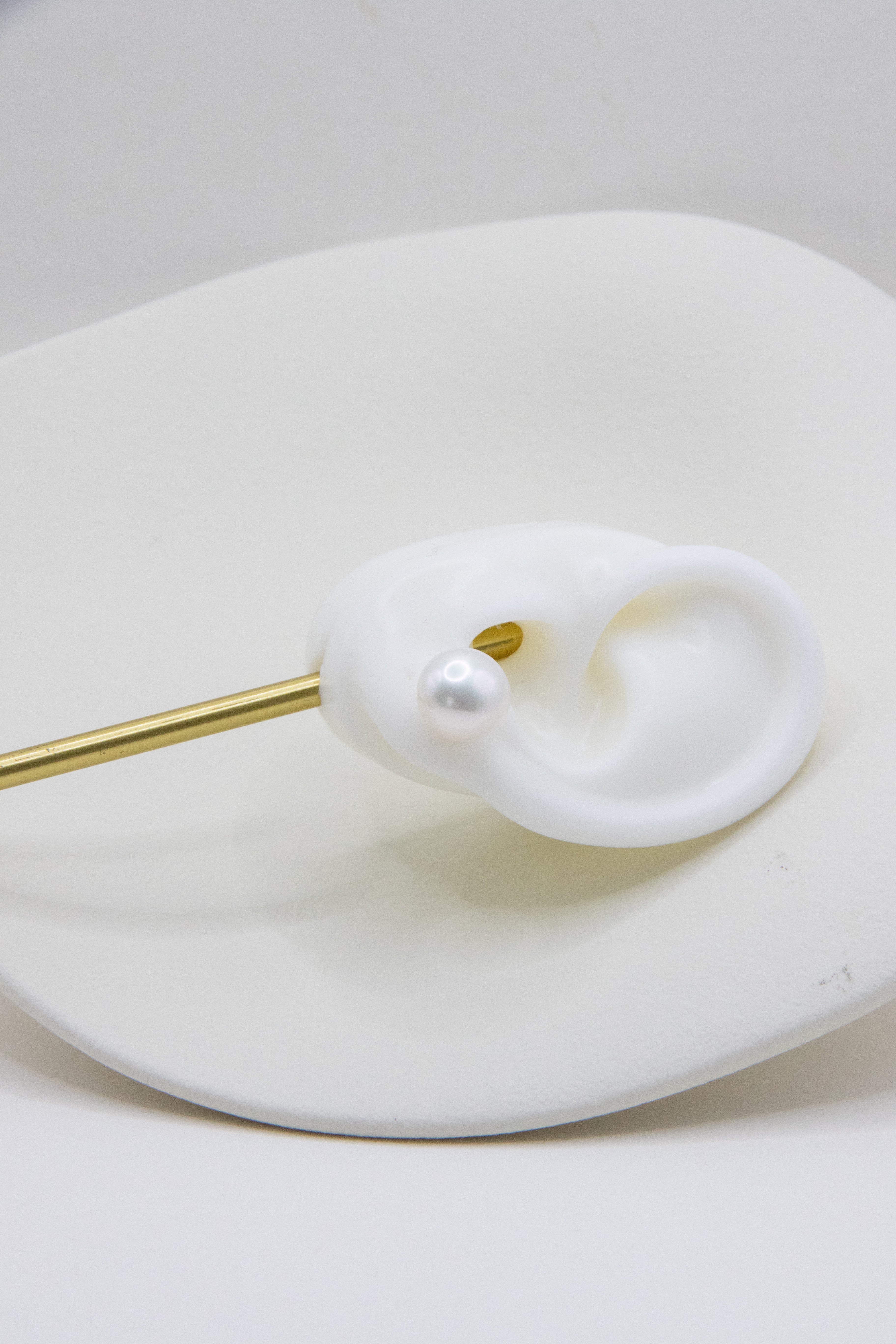 Everyday Pearl Stud Earrings – White & Natural Purple Freshwater Pearls