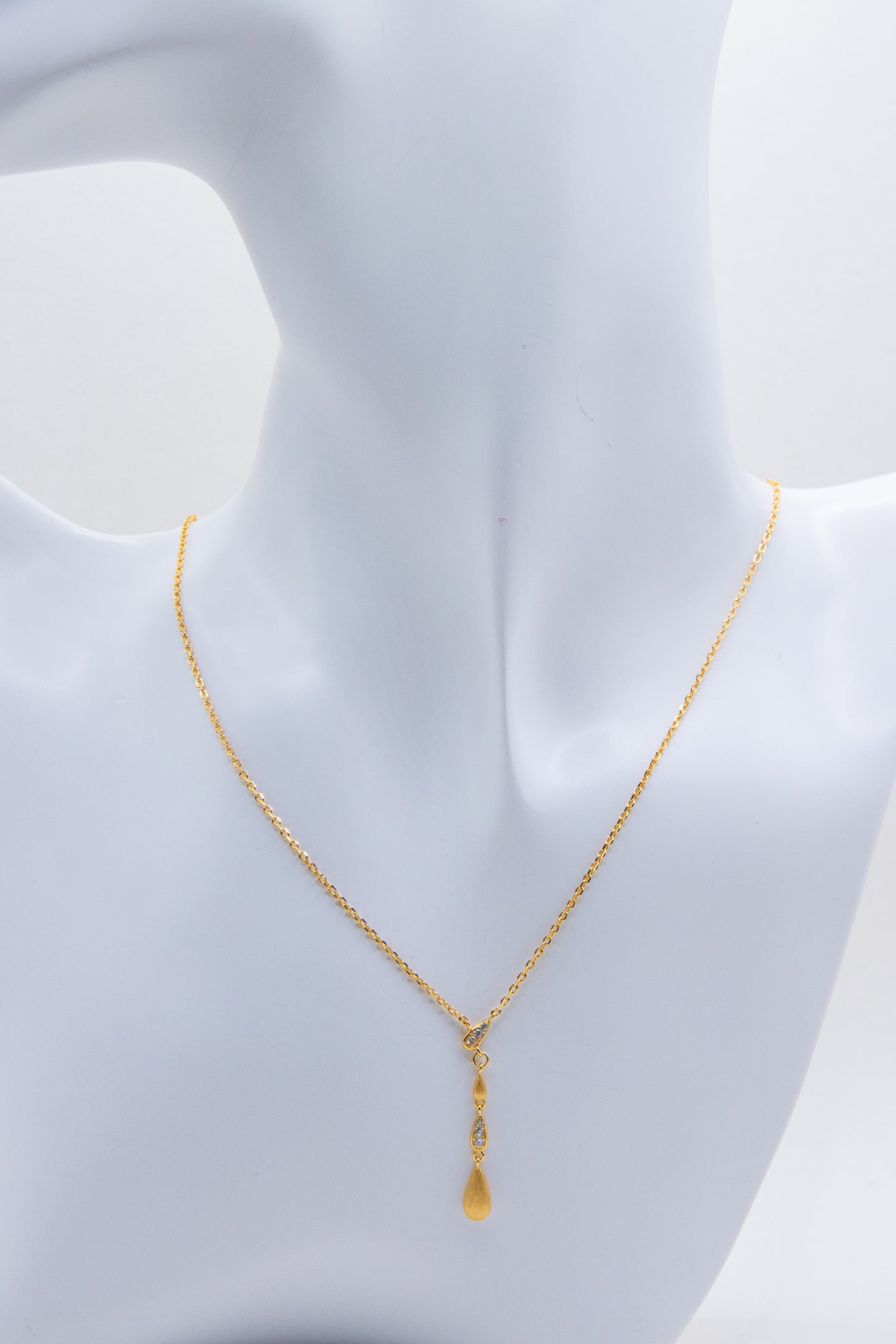 Gold-Plated solid silver Slim Chain Necklace – Minimalist Everyday Essential
