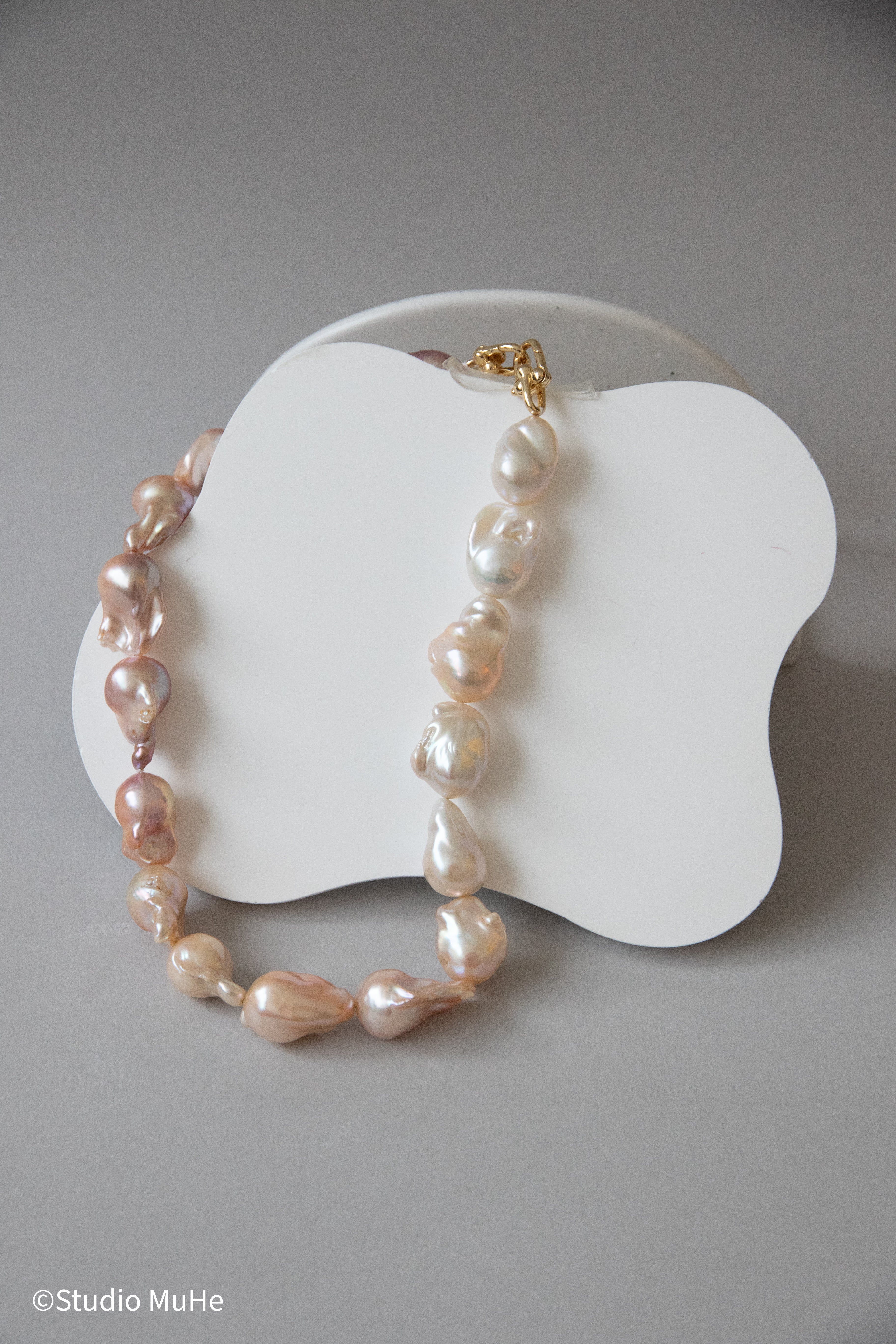 Full Baroque Pearl Necklace