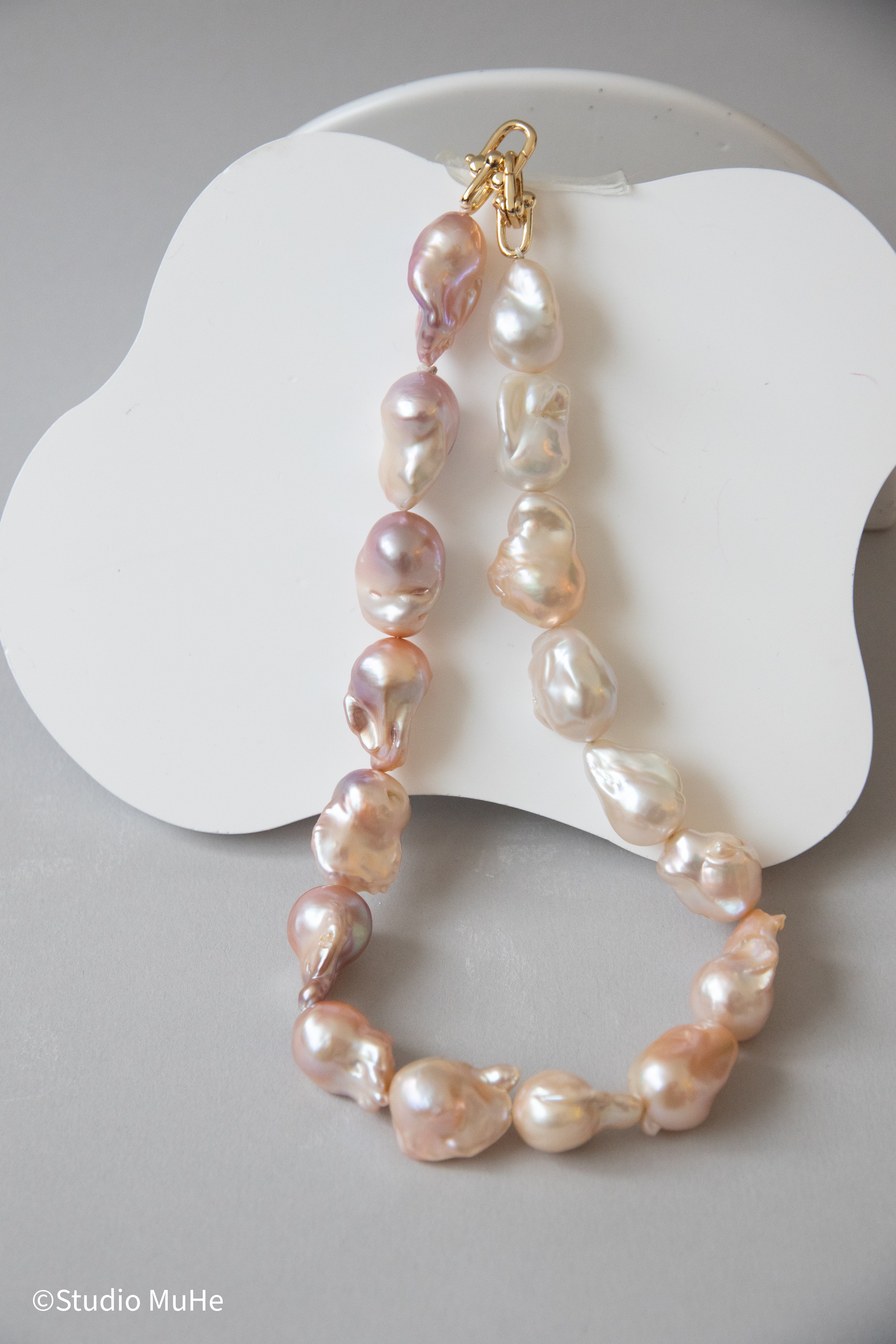 Full Baroque Pearl Necklace