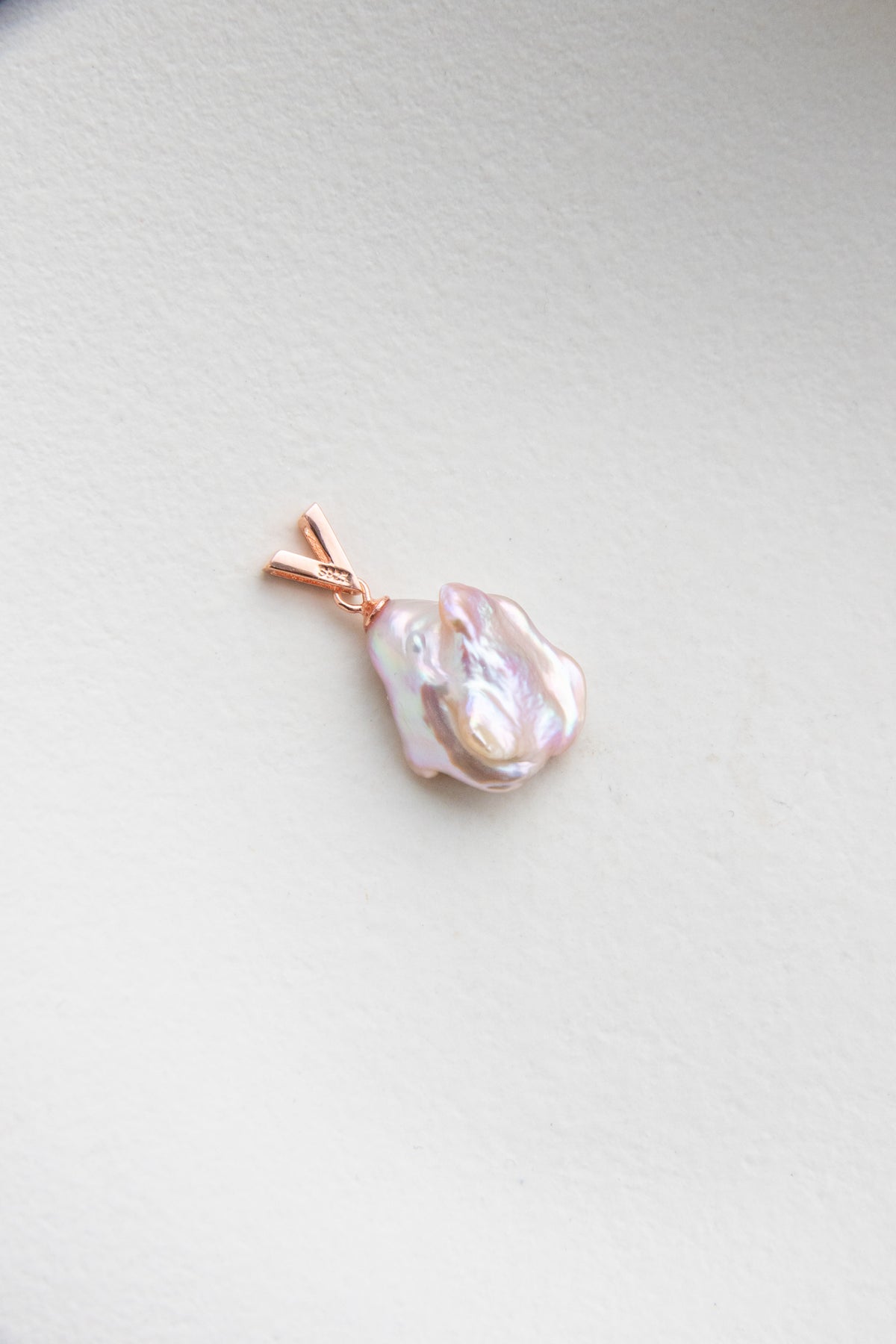 Natural Rose Pink Petal Pearl Pendant – Ultra Bright Lustre | Gift-Ready