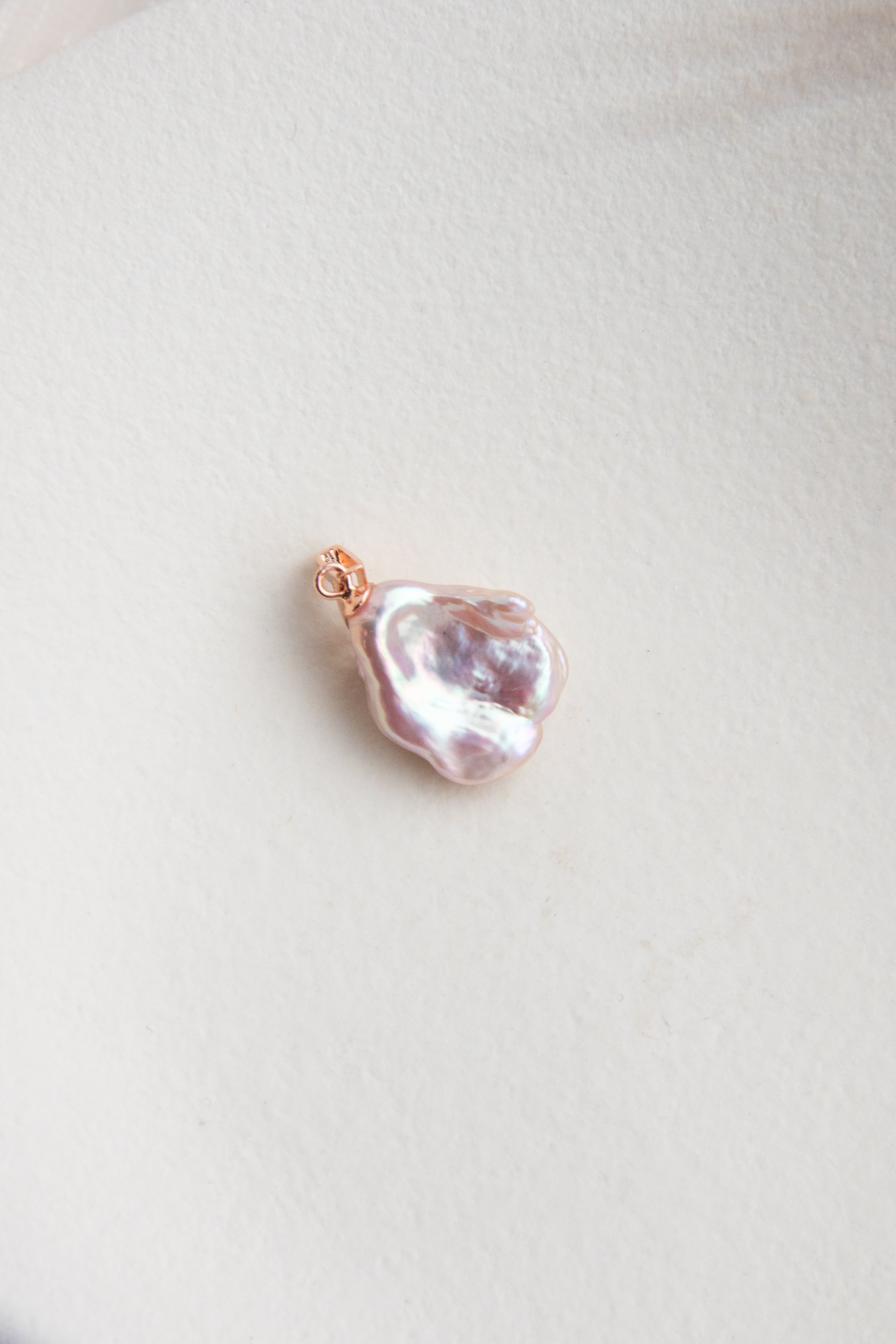 Natural Rose Pink Petal Pearl Pendant – Ultra Bright Lustre | Gift-Ready