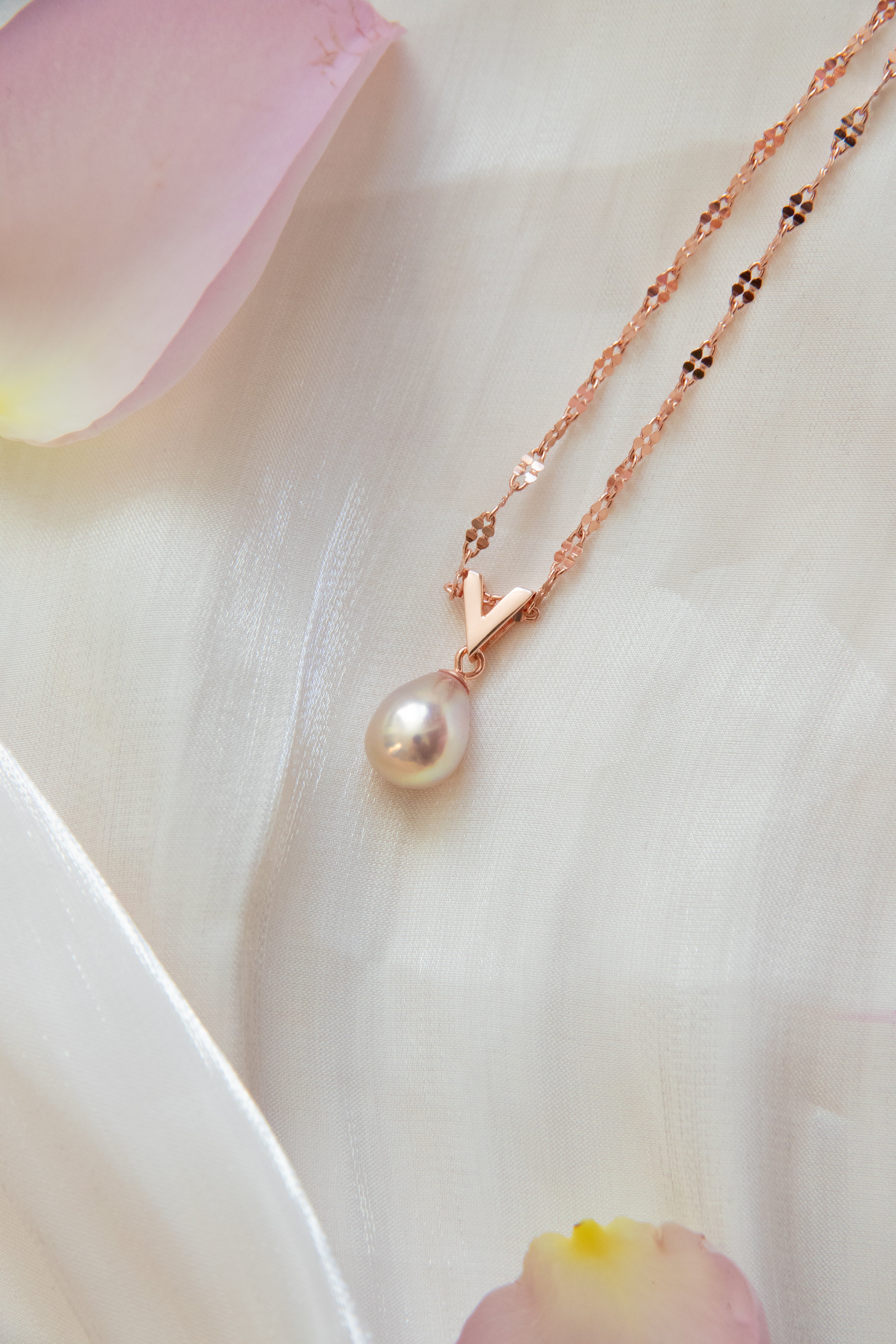 excellent level drop pearl-rosegold Nr.2