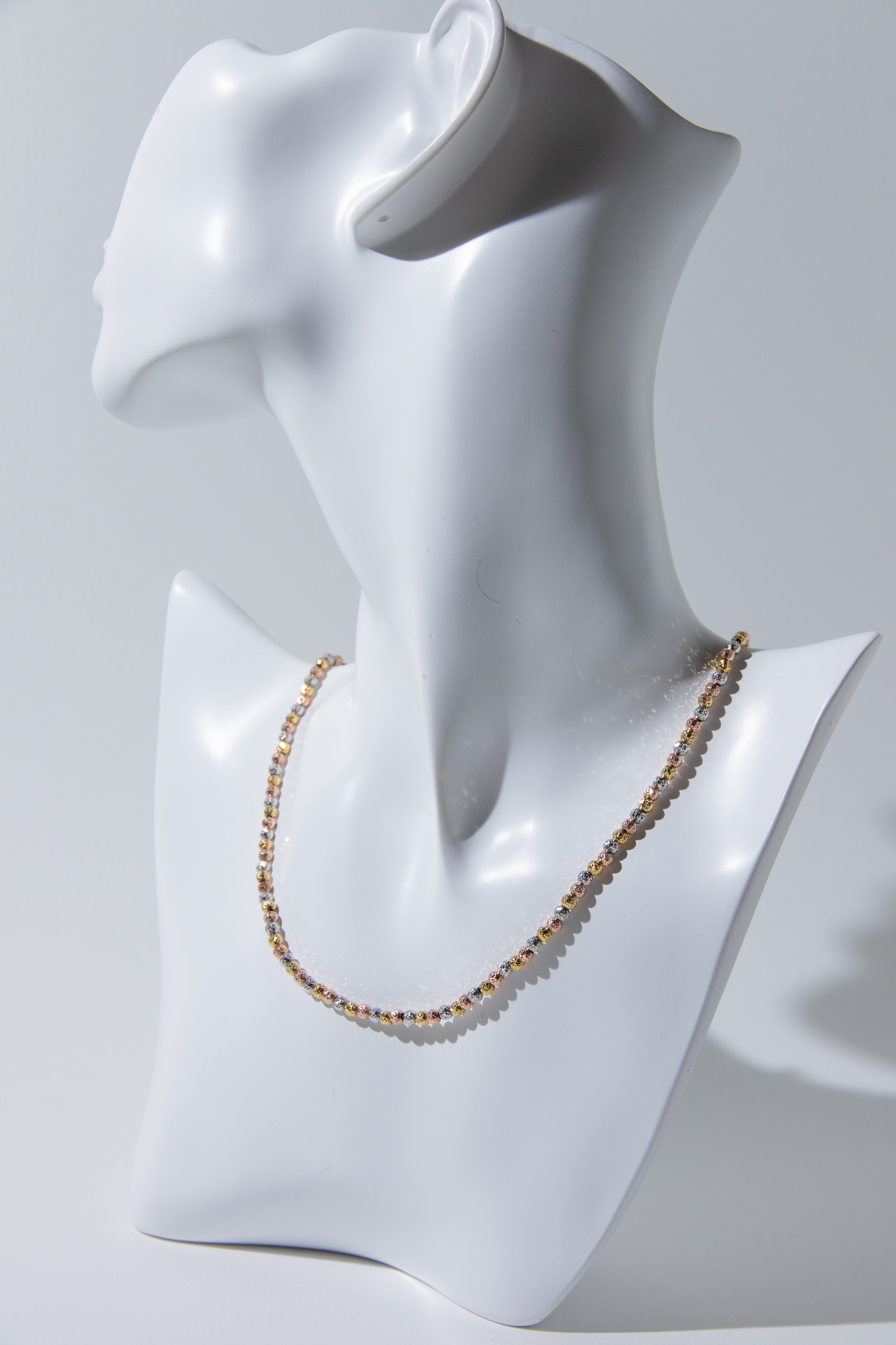 Shiny Three-Color Necklace