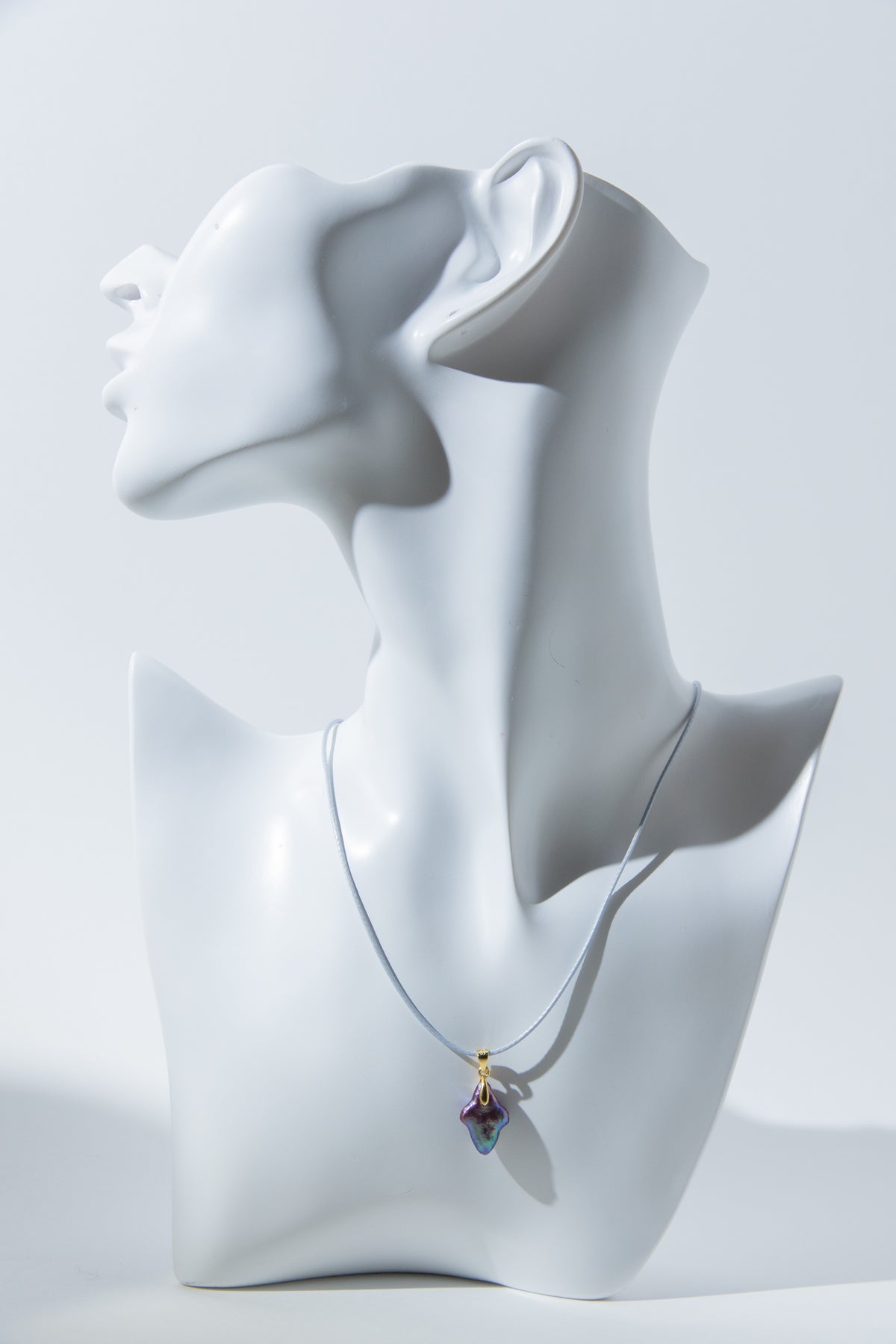 Mysterious Polar Star-Unique natural freshwater “North Star” pearl pendant
