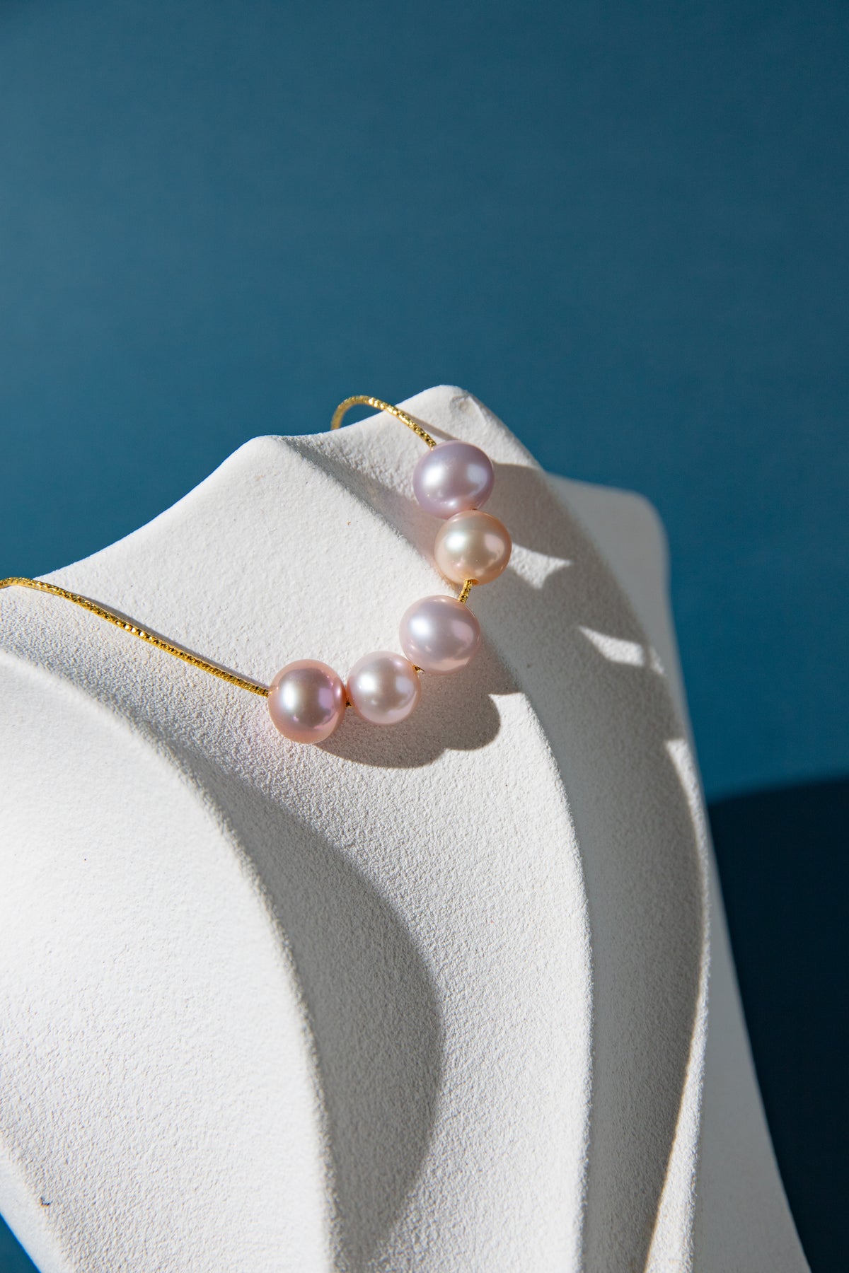 Excellent level seedless pearls necklace