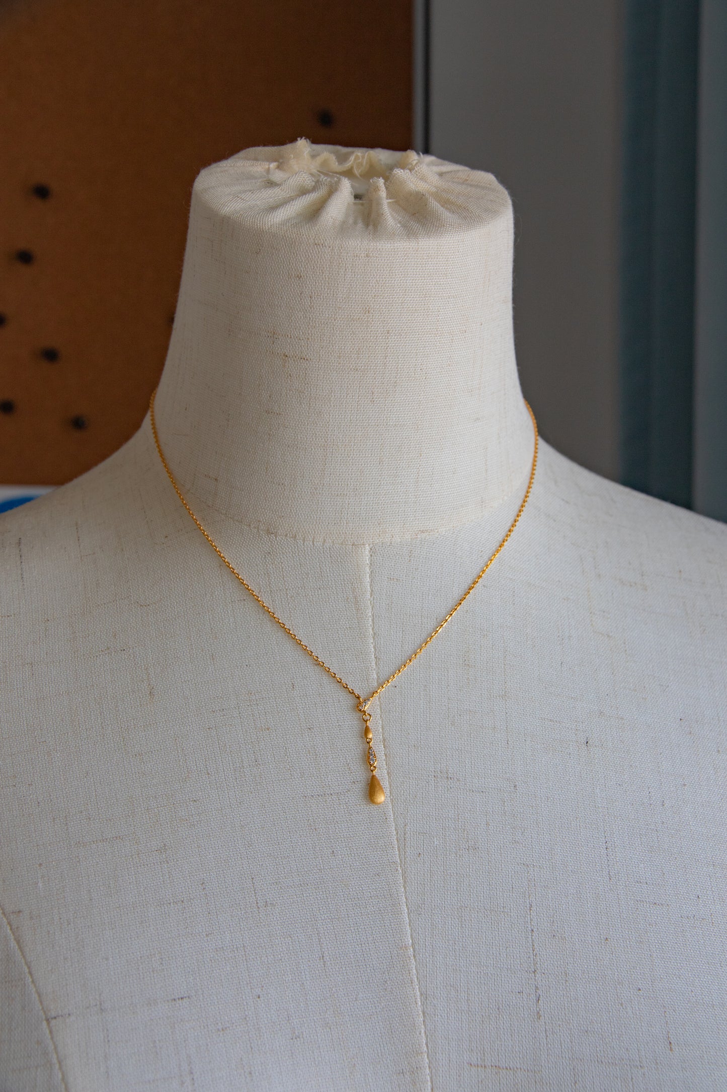 Gold-Plated solid silver Slim Chain Necklace – Minimalist Everyday Essential