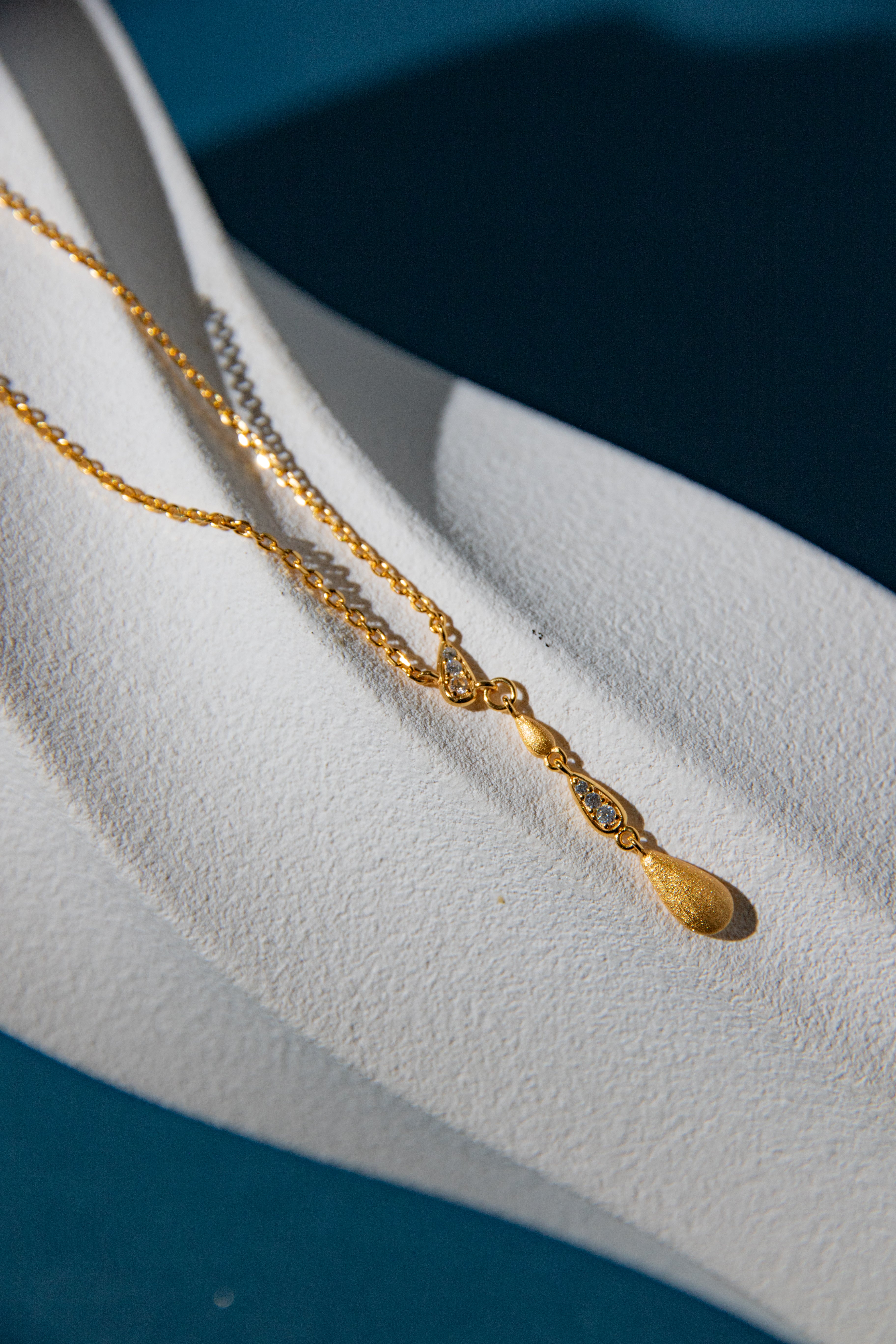 Gold-Plated solid silver Slim Chain Necklace – Minimalist Everyday Essential