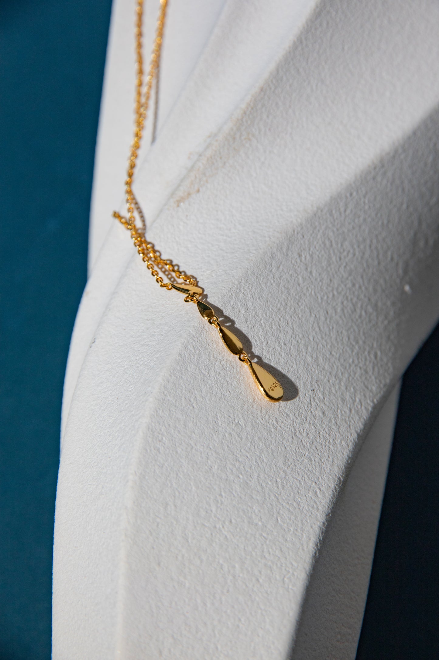 Gold-Plated solid silver Slim Chain Necklace – Minimalist Everyday Essential