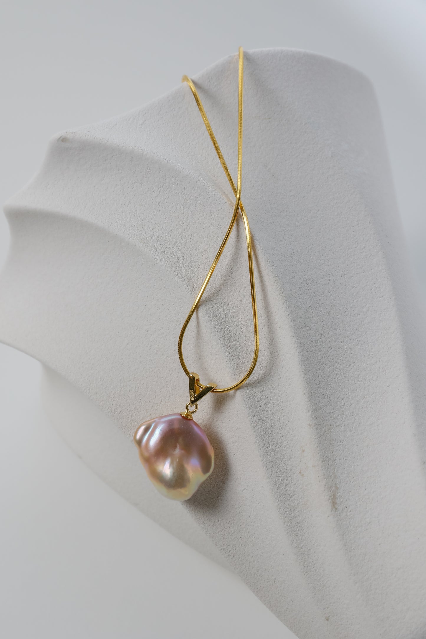 Splendid childhood dream-TOP excellent level baroque pearl necklace