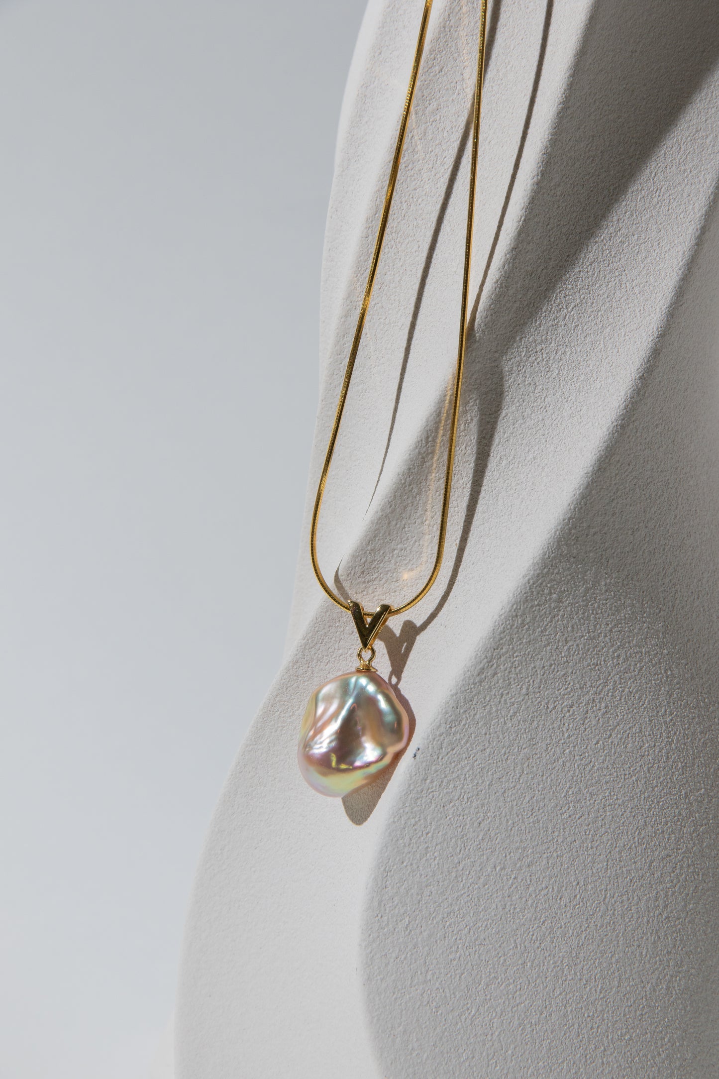 Splendid childhood dream-TOP excellent level baroque pearl necklace