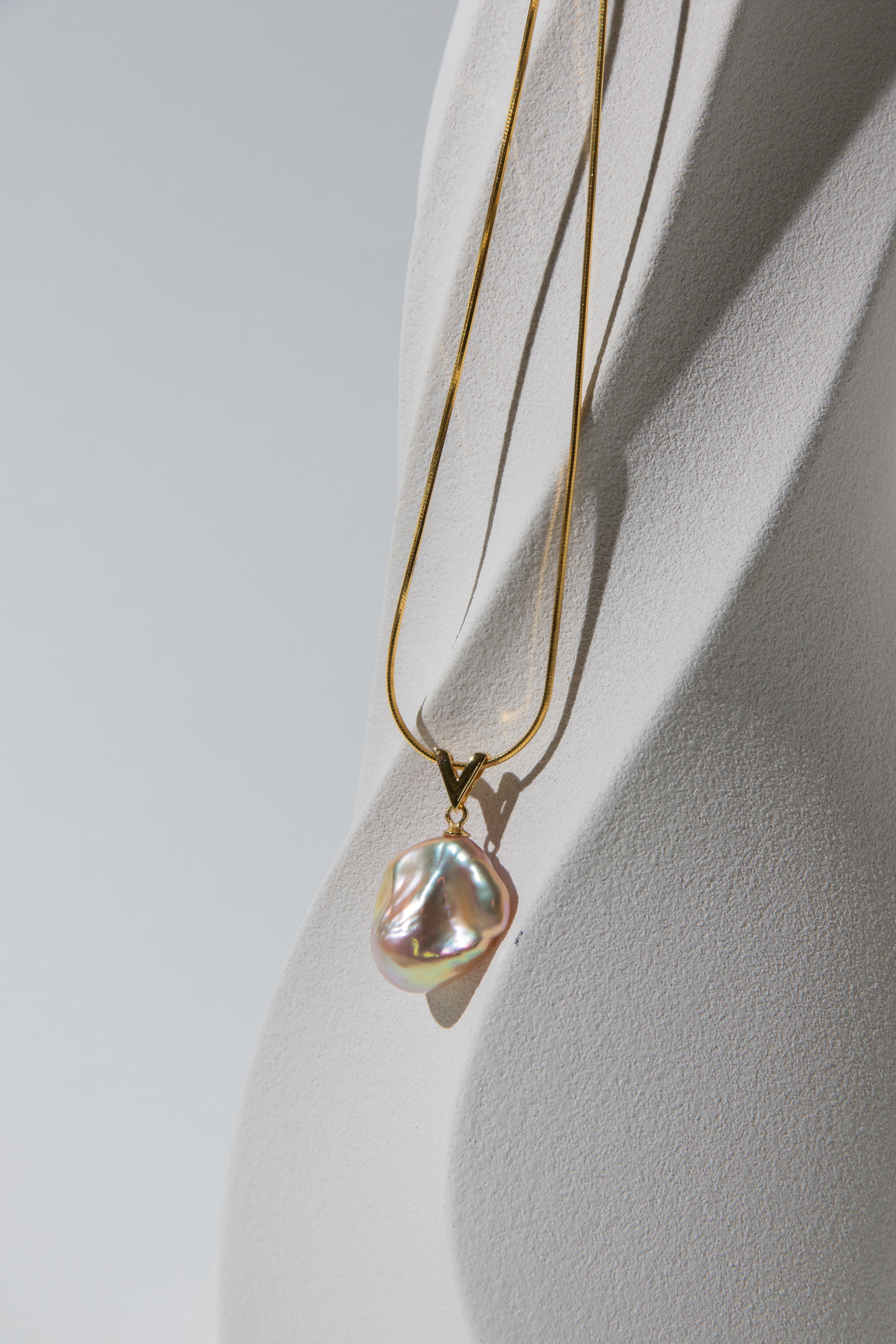 Splendid childhood dream-TOP excellent level baroque pearl necklace