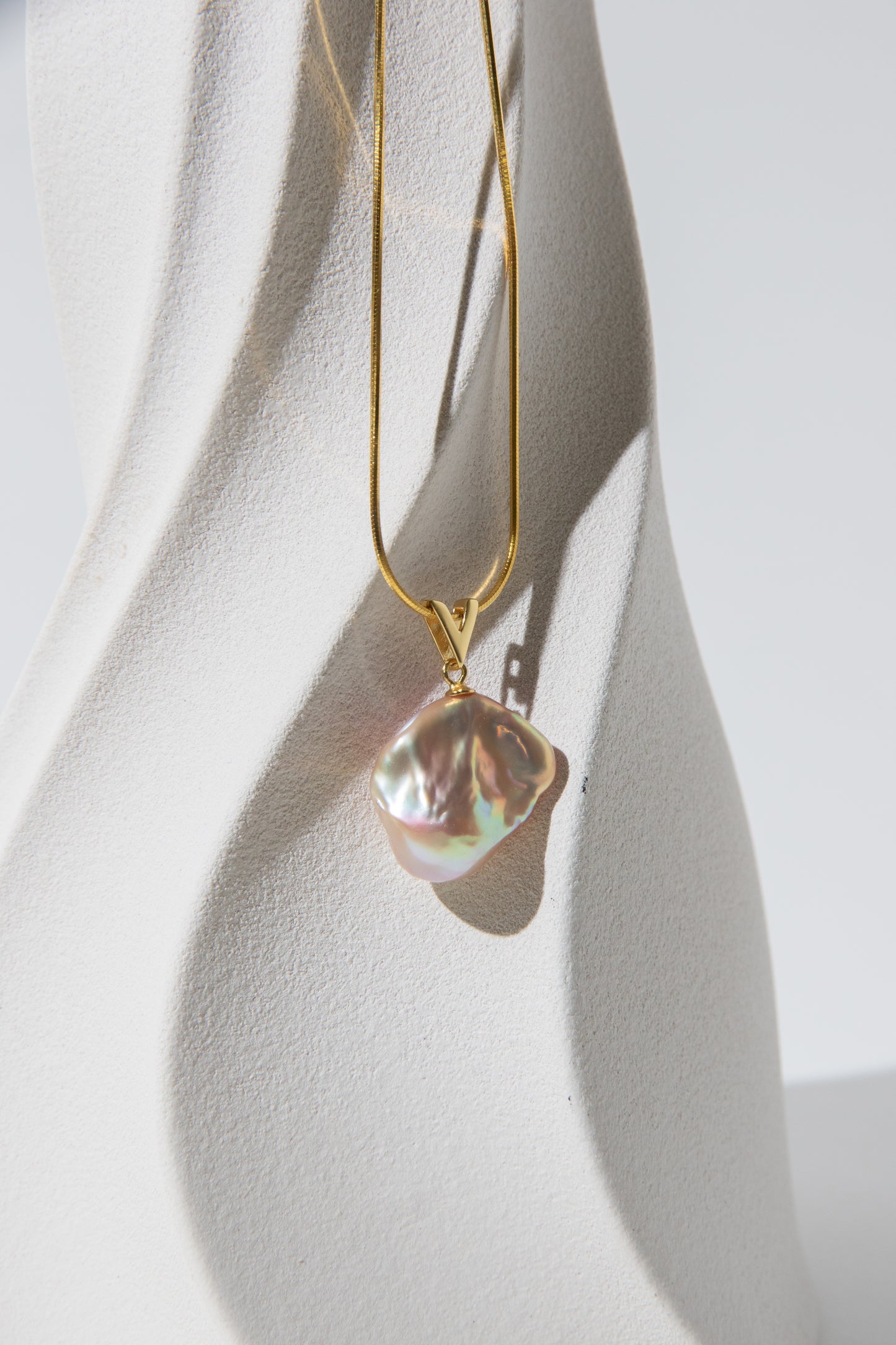 Splendid childhood dream-TOP excellent level baroque pearl necklace
