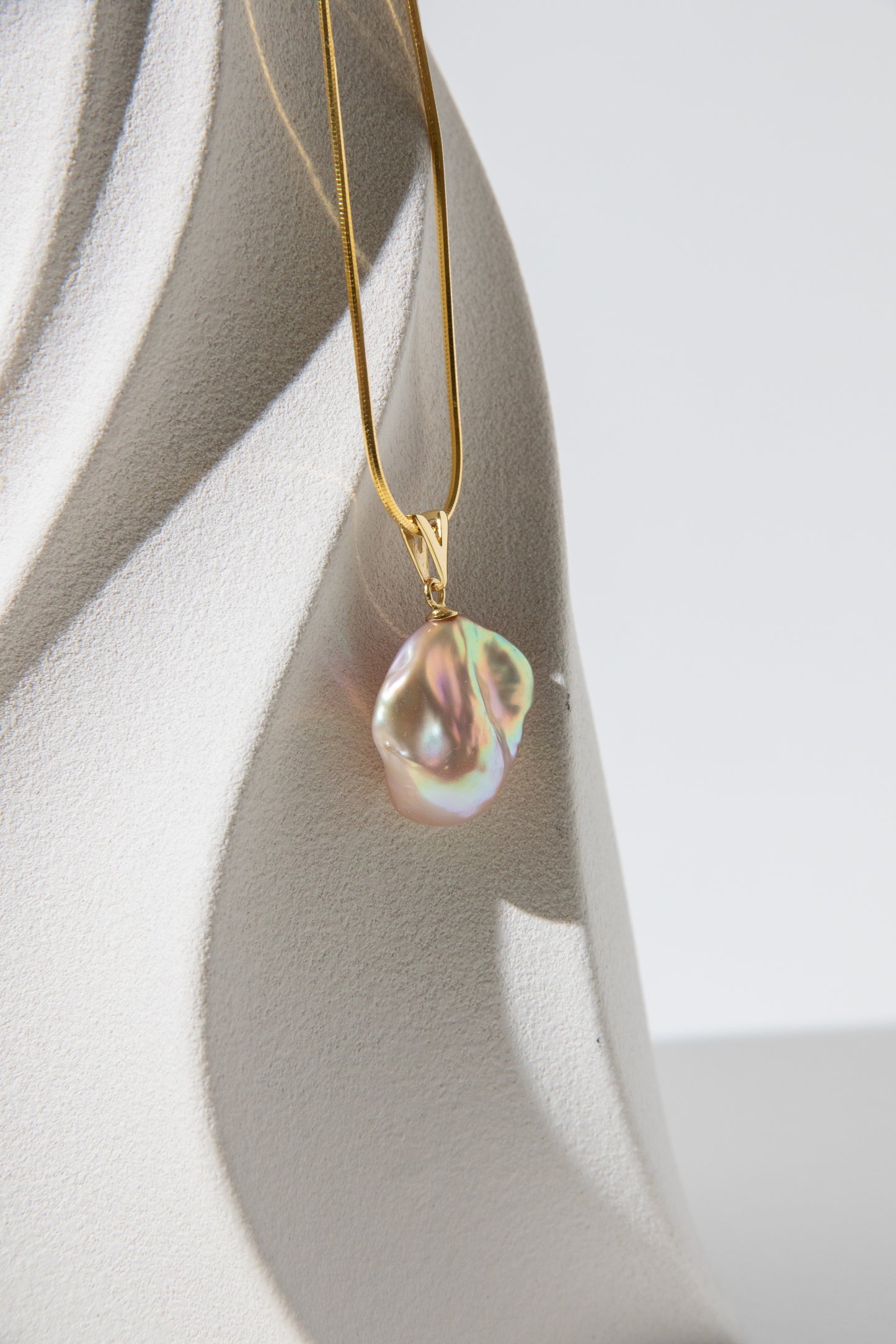 Splendid childhood dream-TOP excellent level baroque pearl necklace