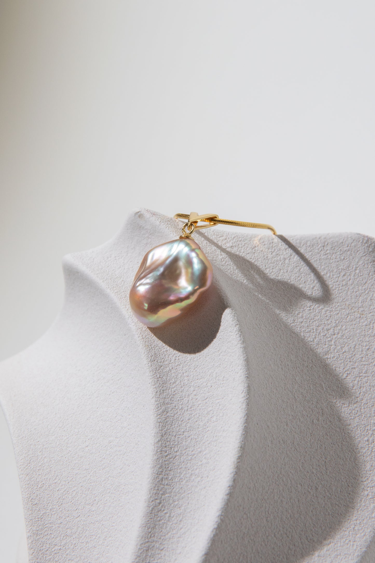 Splendid childhood dream-TOP excellent level baroque pearl necklace