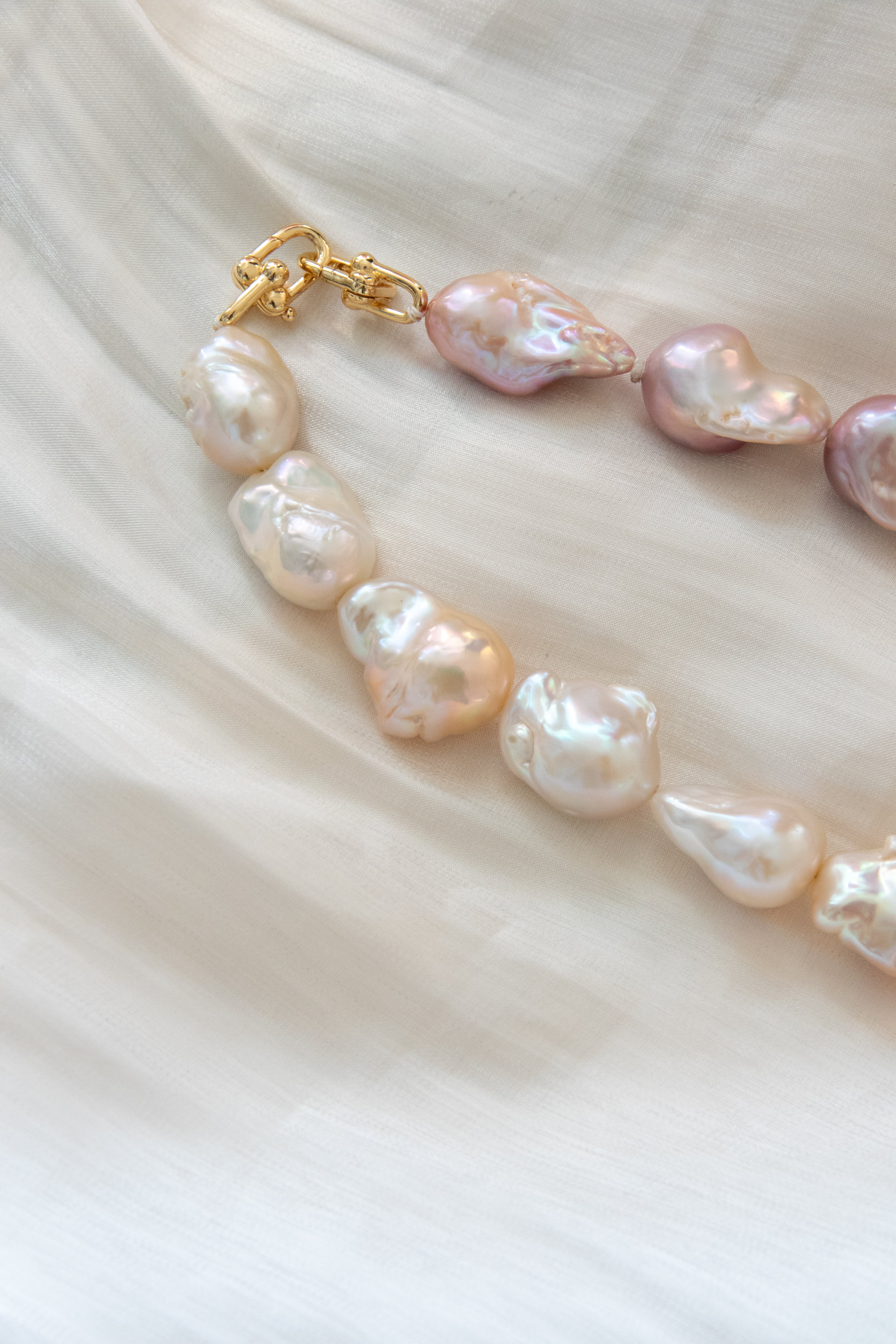 Full Baroque Pearl Necklace