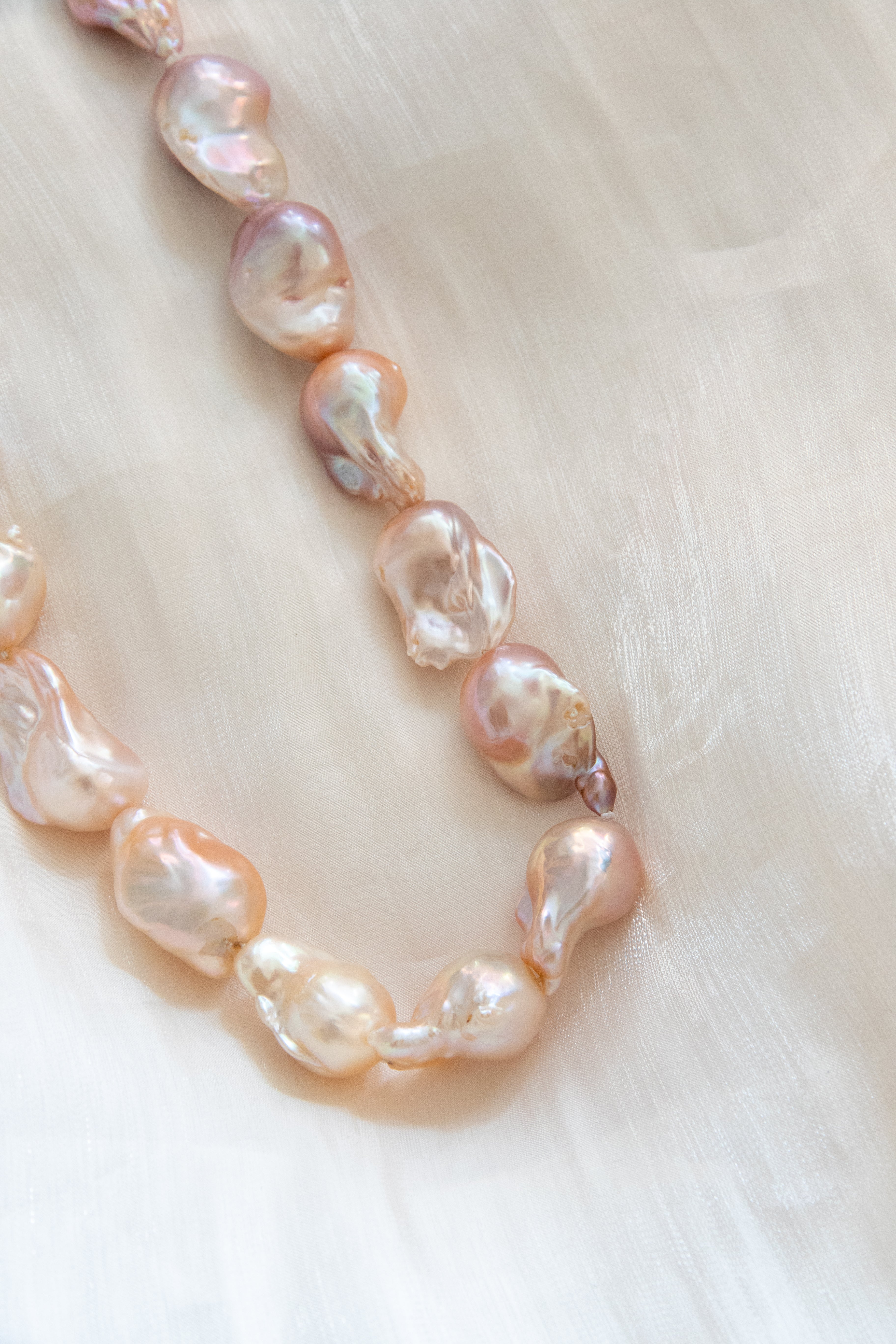 Full Baroque Pearl Necklace