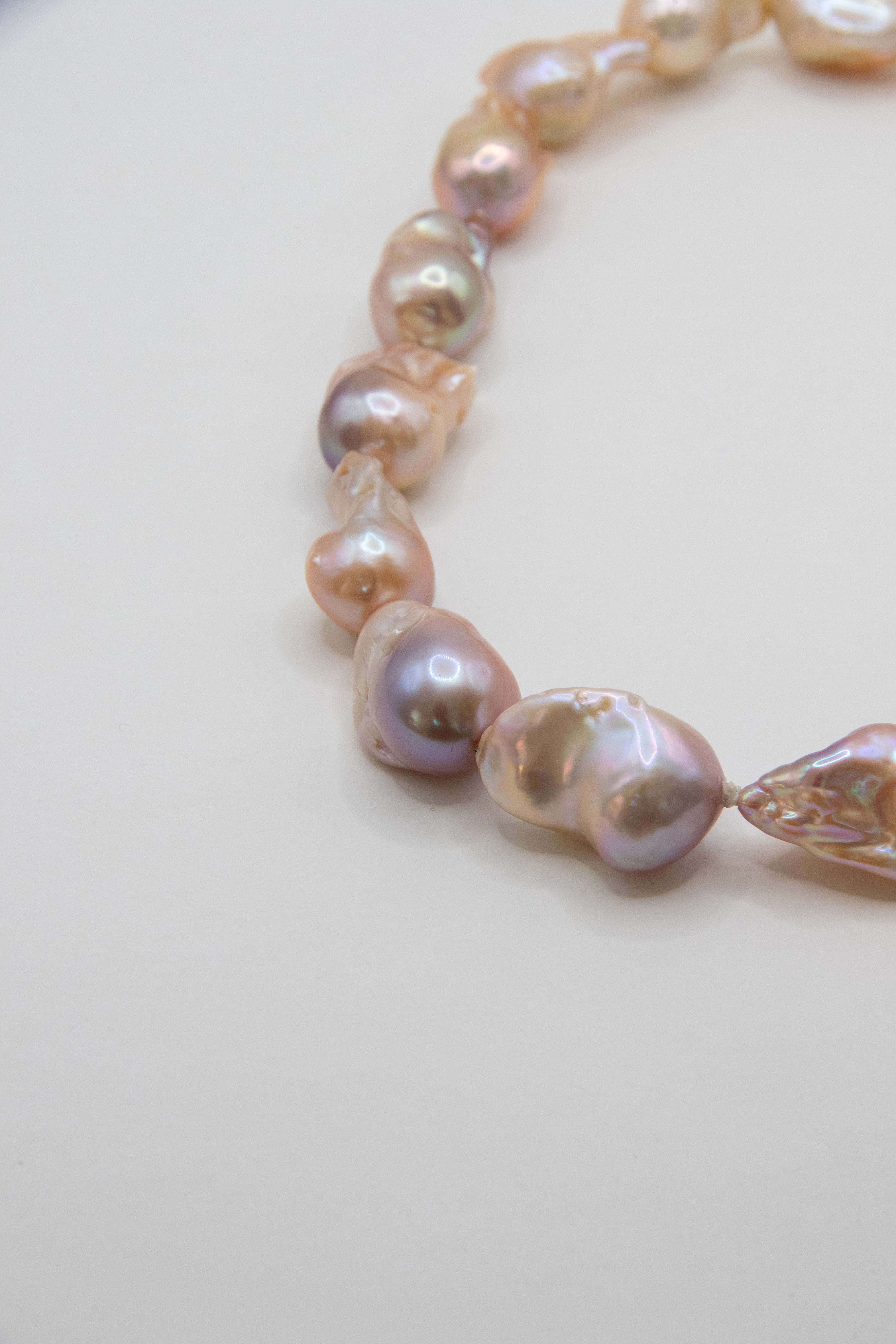 Full Baroque Pearl Necklace