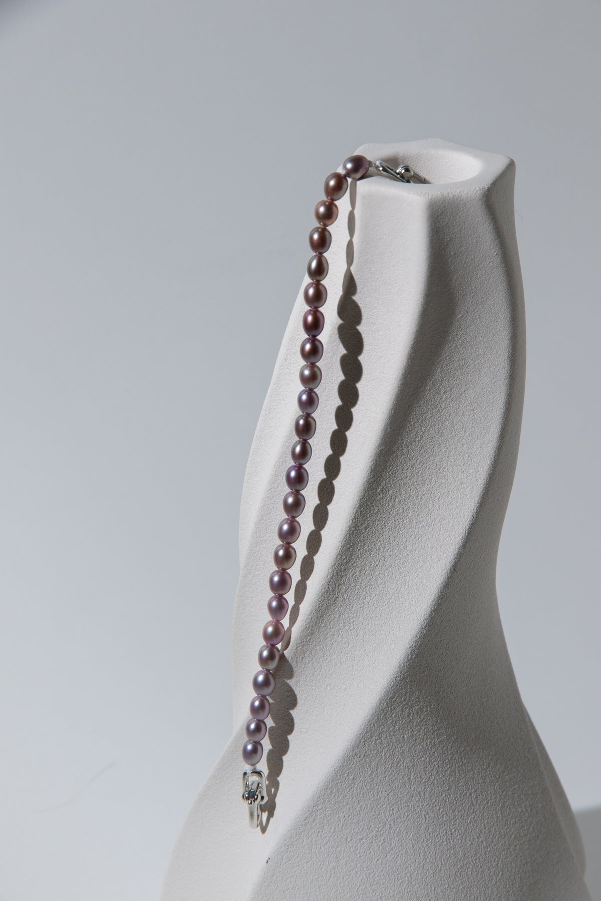 rice pearl bracelets-candy or lilac?