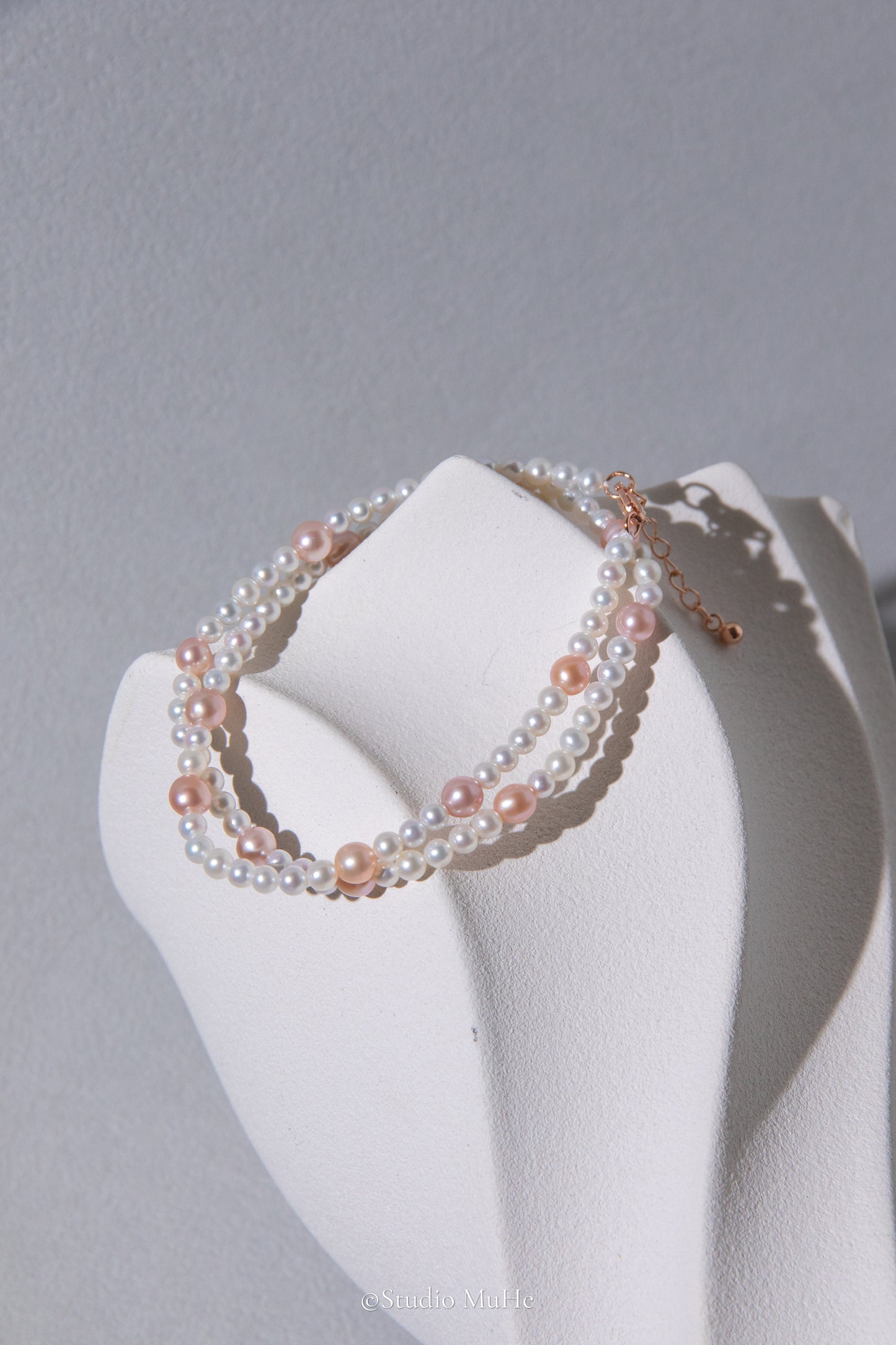 Pink Candy double layered bracelet