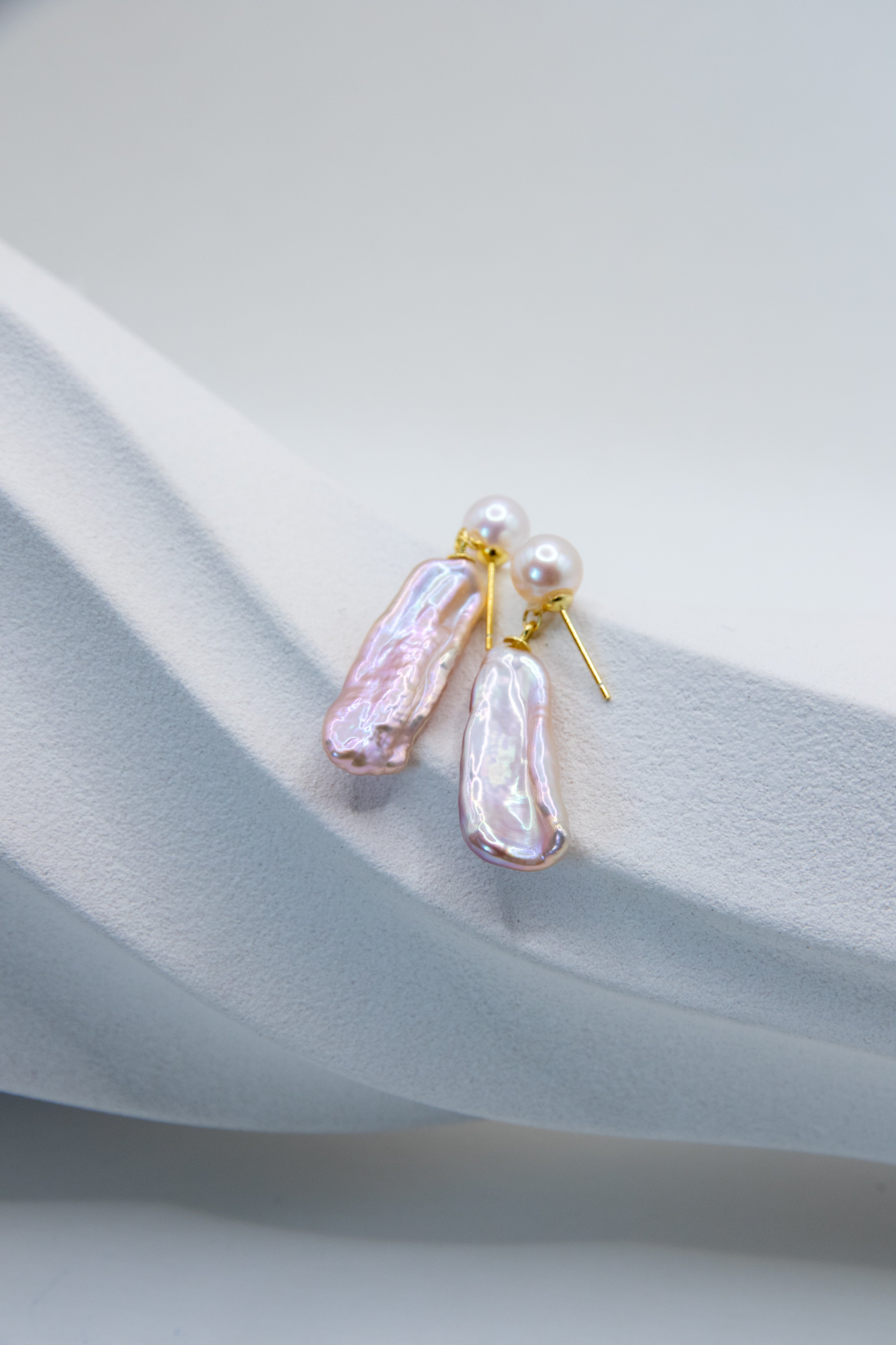 Pink Pipa Earrings