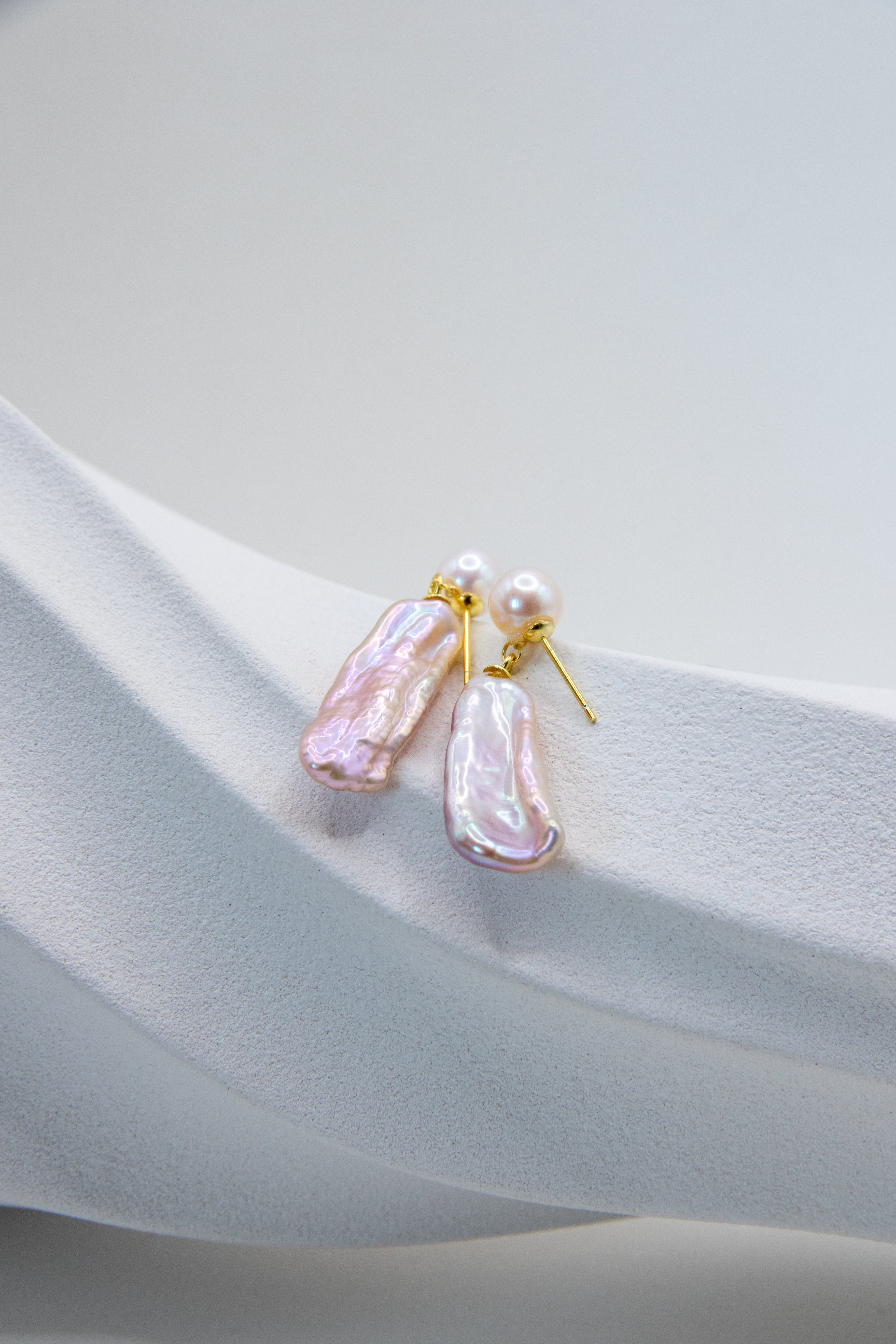 Pink Pipa Earrings