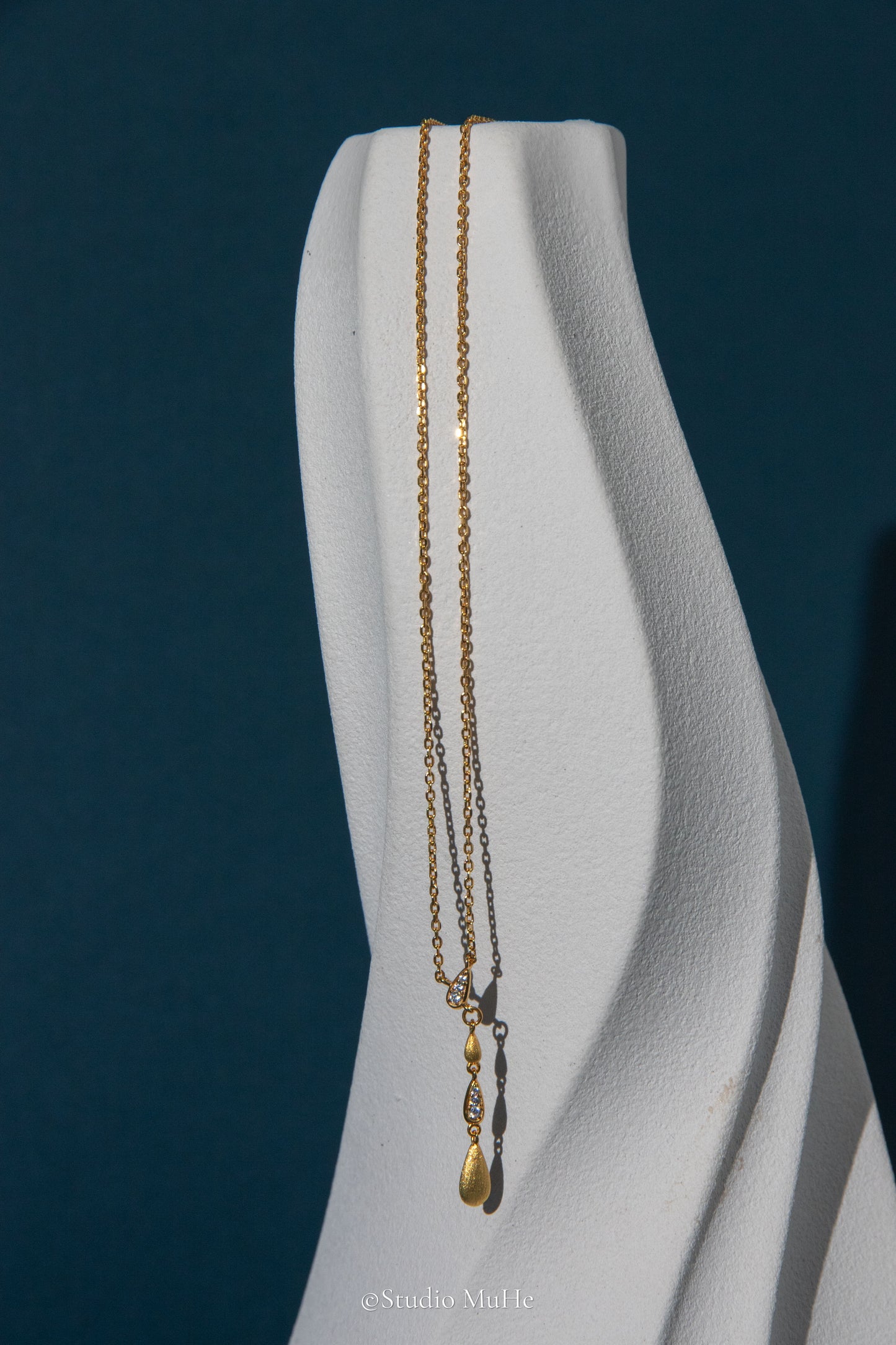 Gold-Plated solid silver Slim Chain Necklace – Minimalist Everyday Essential