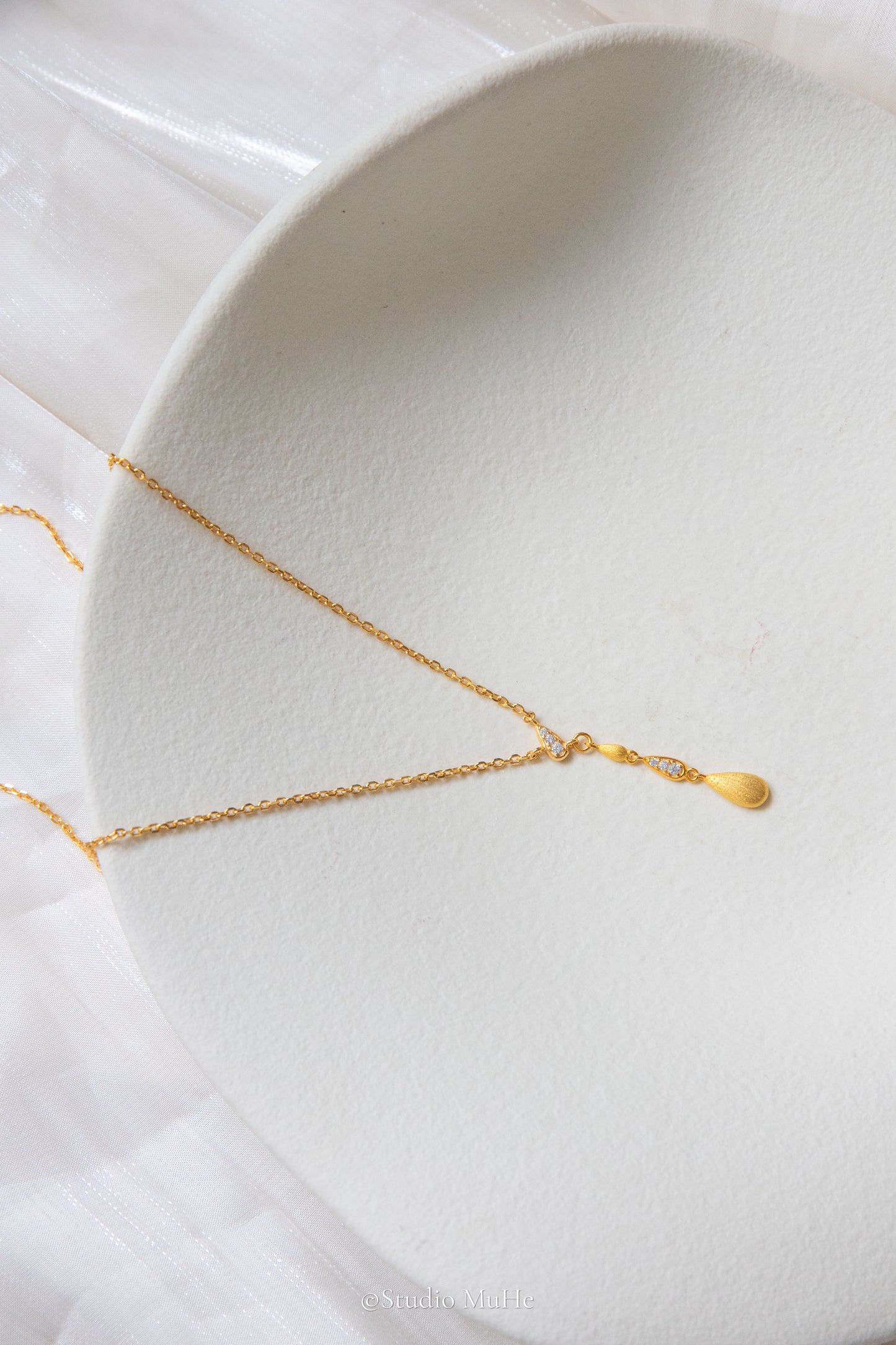 Gold-Plated solid silver Slim Chain Necklace – Minimalist Everyday Essential