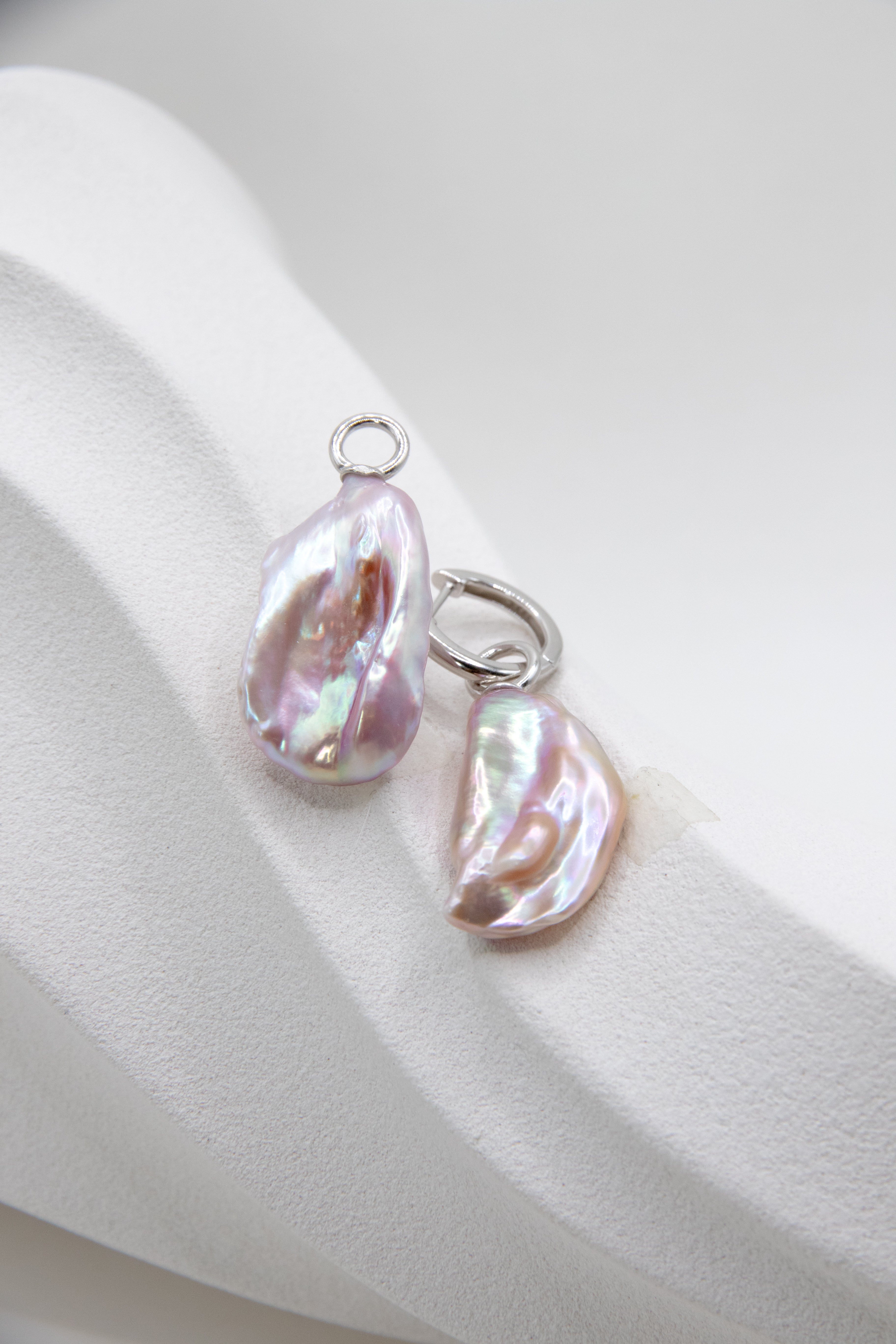 Fantastic Pink Petal Wing Earrings