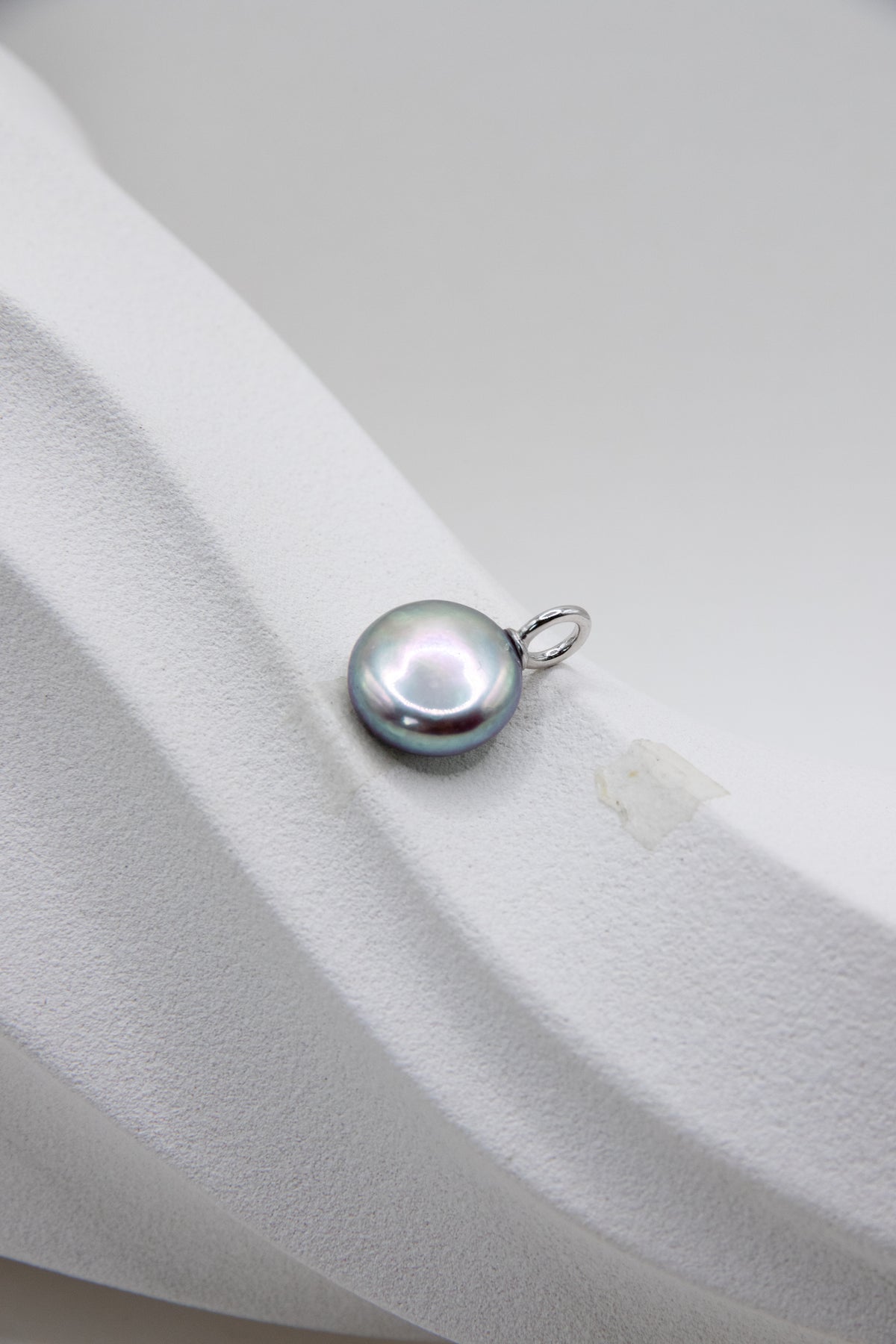 Excellent Button pendants-Intense Silver-Green