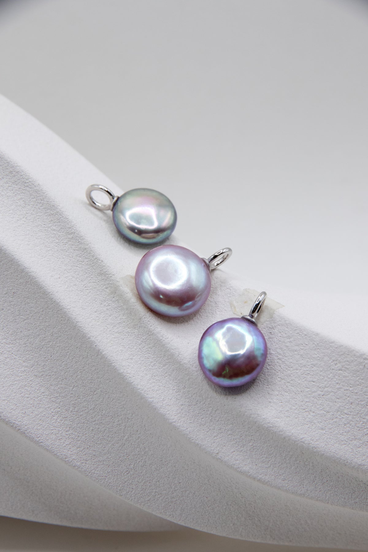 Excellent Metallic silver lavender