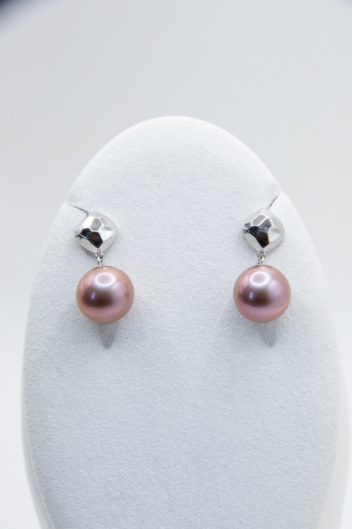Premium Chocolate Purple Big Round Pearls